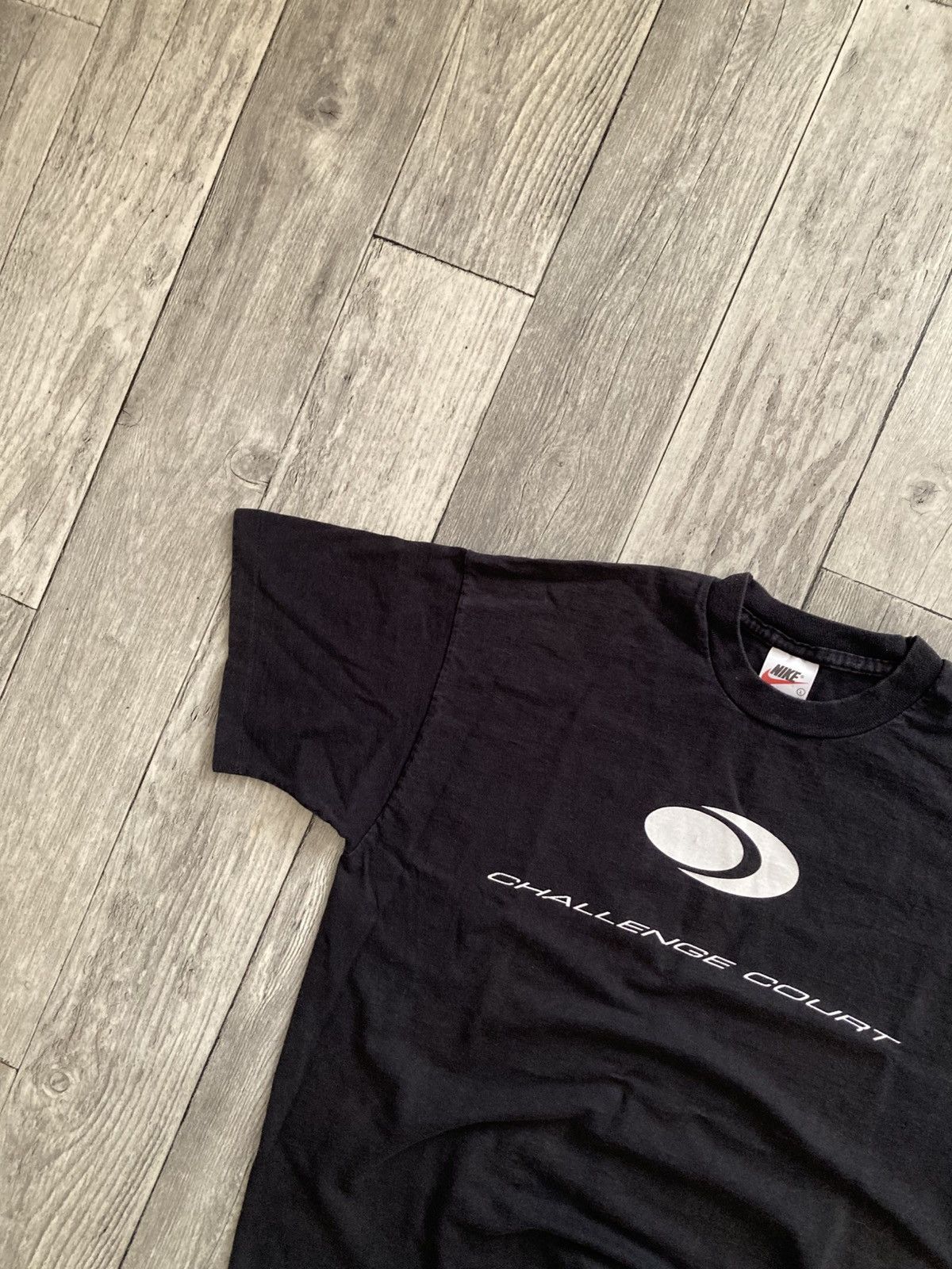 Nike × Vintage Vintage nike challenge court tennis tee tshirt L y2k drip Size US L / EU 52-54 / 3 - 4 Thumbnail
