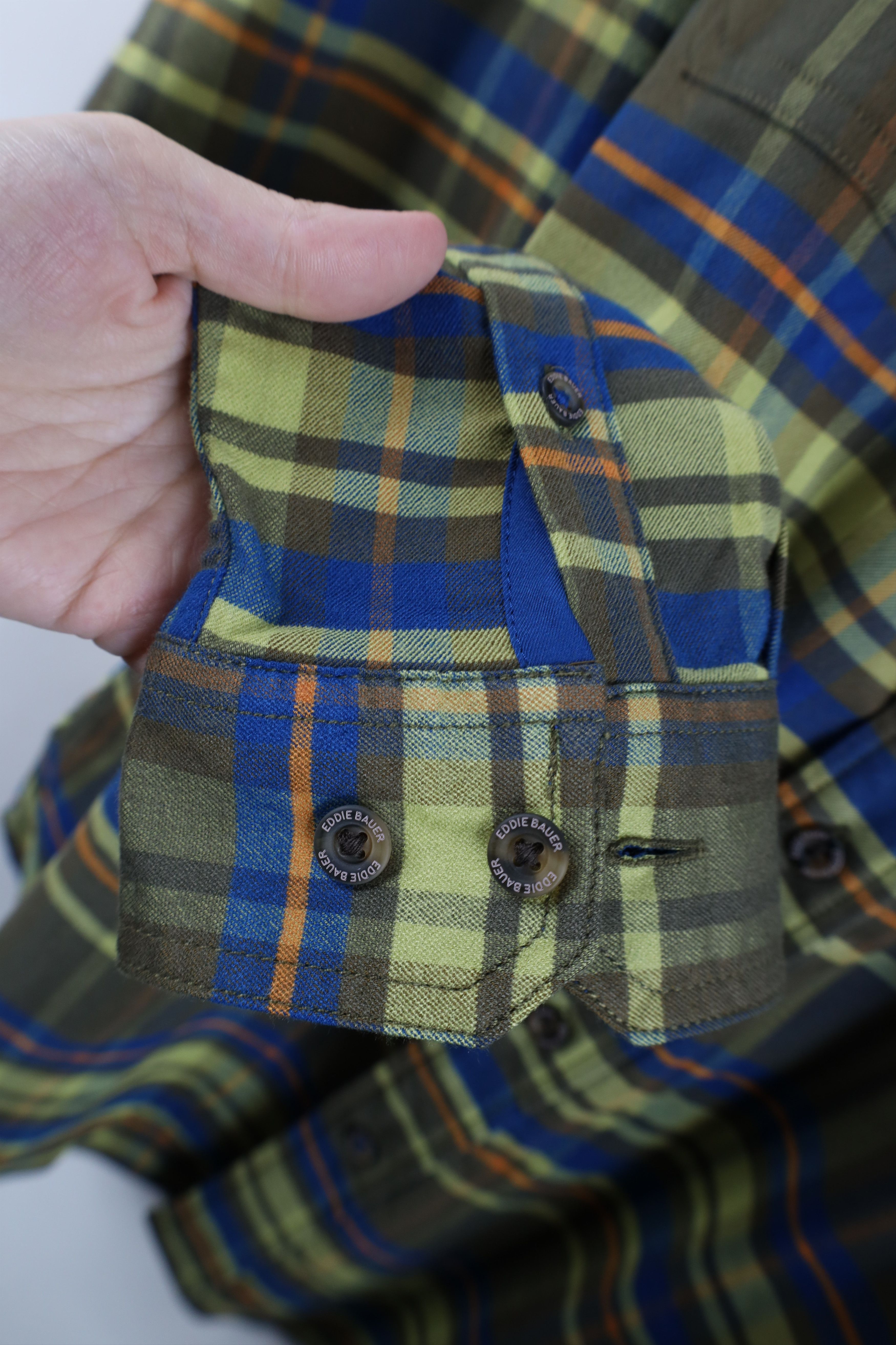 Eddie Bauer New Eddie Bauer Fit Flannel Collared Button Shirt Plaid Size US XL / EU 56 / 4 - 7 Thumbnail