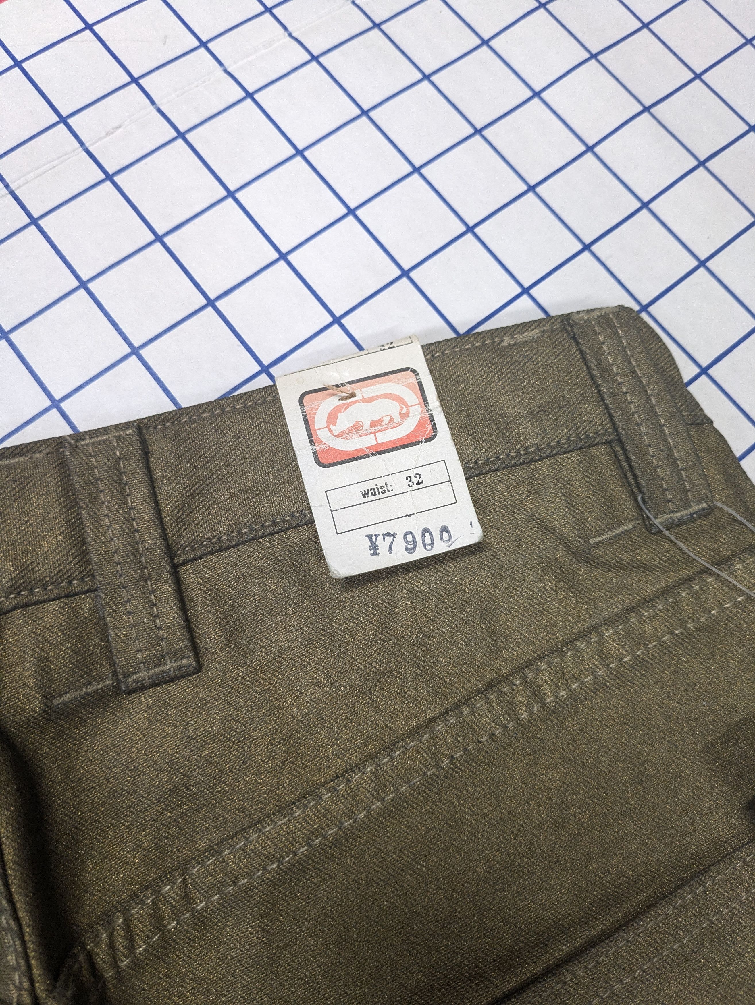 Ecko Unltd. y2k Golden Ecko Unltd reversible jeans hip hop southpole Size US 32 / EU 48 - 8 Thumbnail