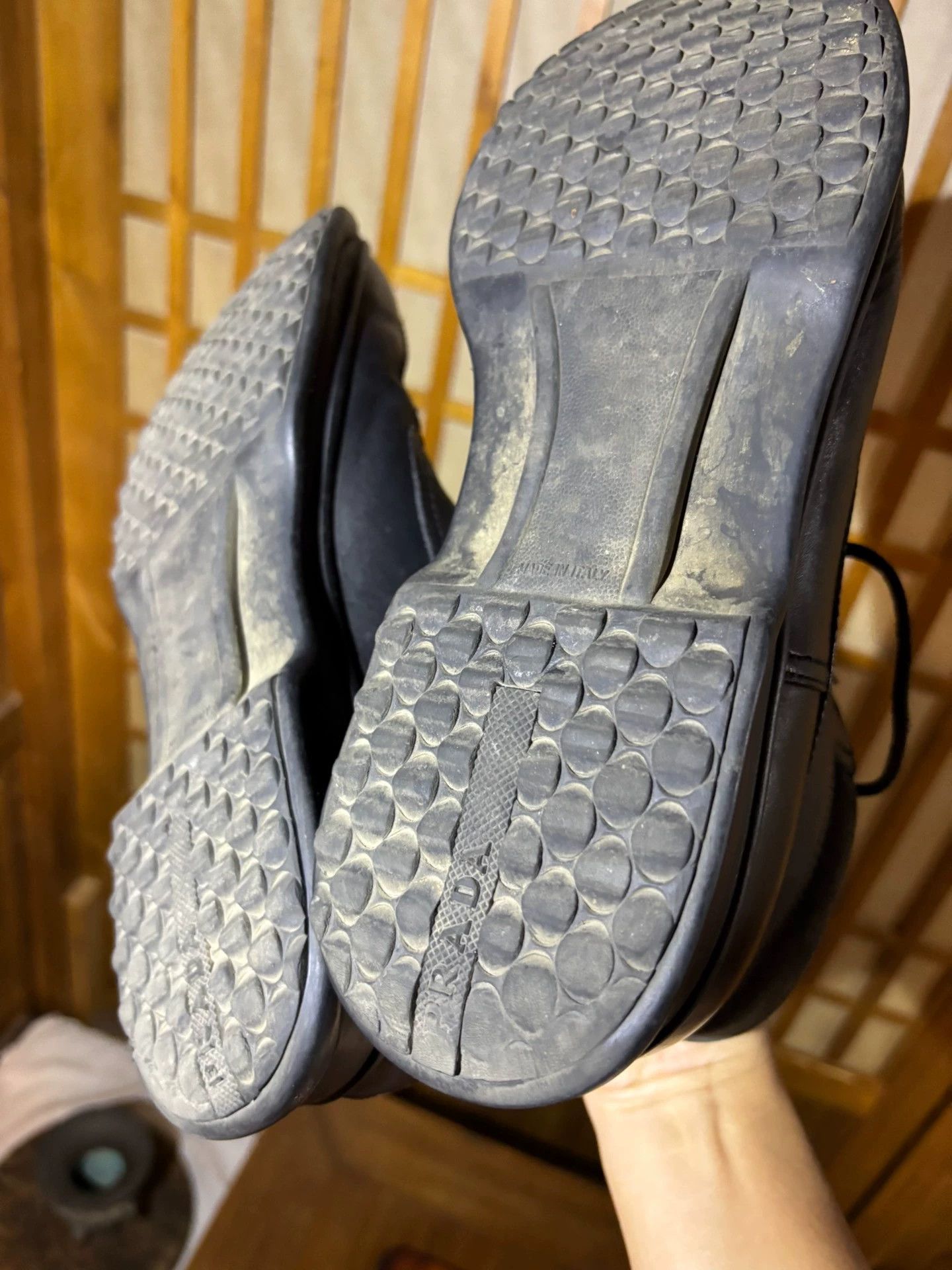 Prada Prada Archive Red Line Round Toe 90% New US9 Size US 9 / EU 42 - 8 Thumbnail