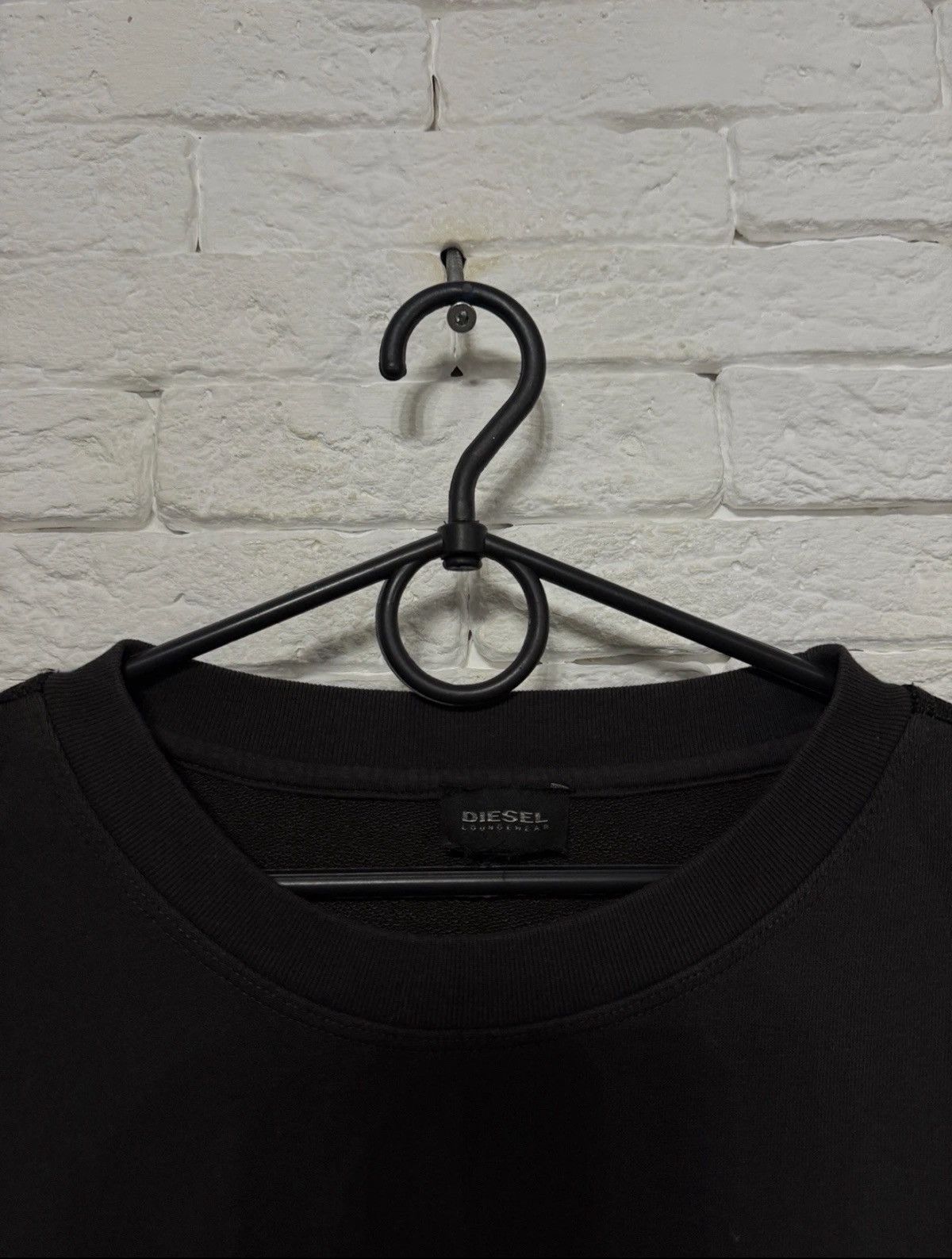 Diesel Diesel Sweatshirt Huge Embroidered Logo Sz L Size US L / EU 52-54 / 3 - 3 Thumbnail