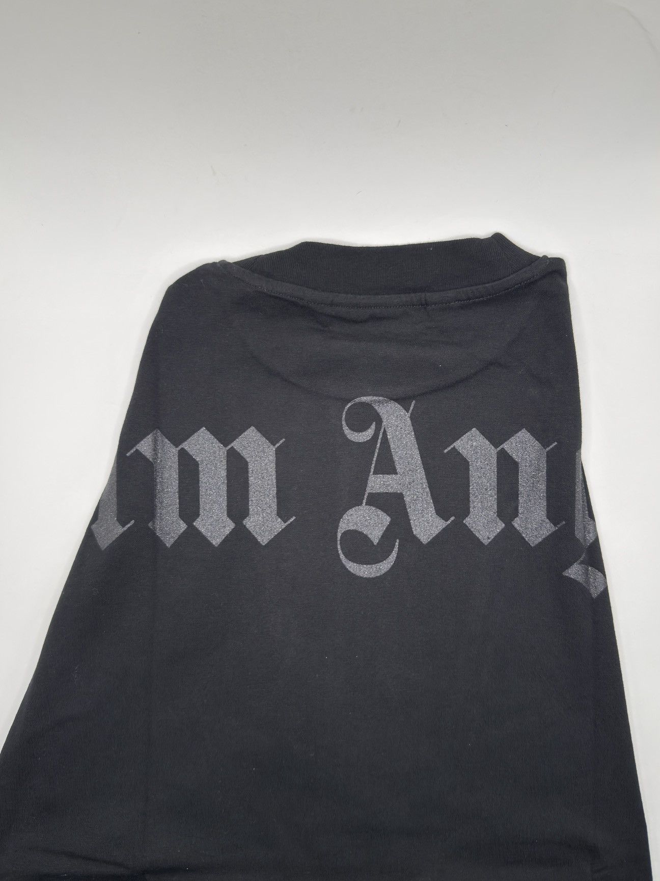 Palm Angels Palm Angels Glitter Logo Tee M Size US M / EU 48-50 / 2 - 4 Thumbnail