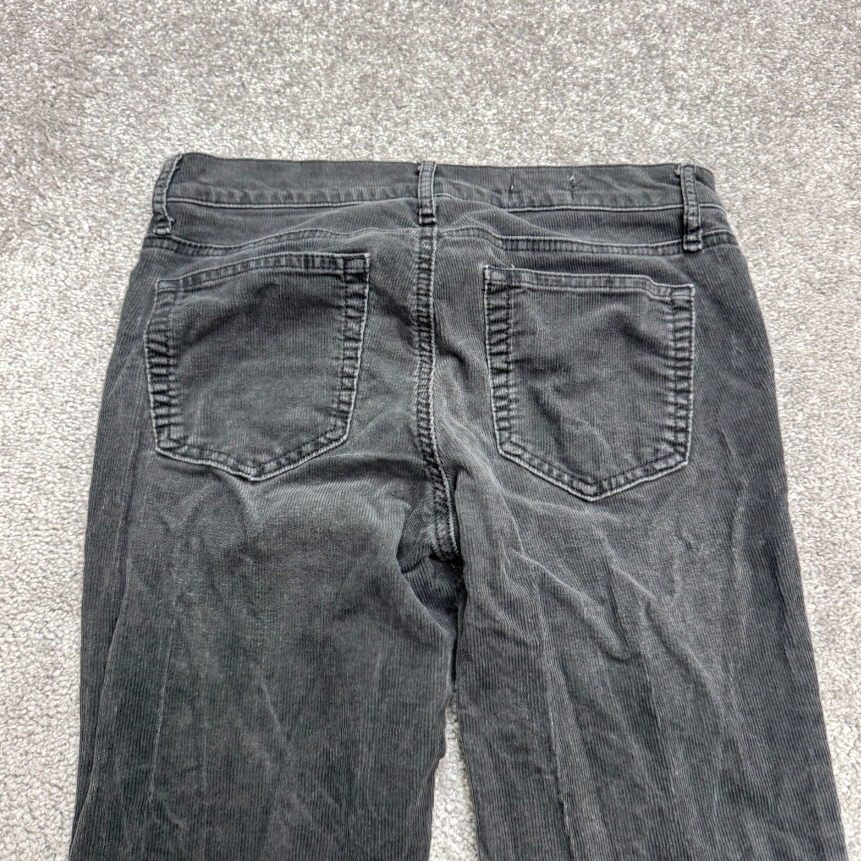Gap Gap 1961 Always Skinny Corduroy Pants Womens 25 Regular Mid Rise Cotton Casual Gray Vintage? Size 42" / US 20 - 3 Thumbnail