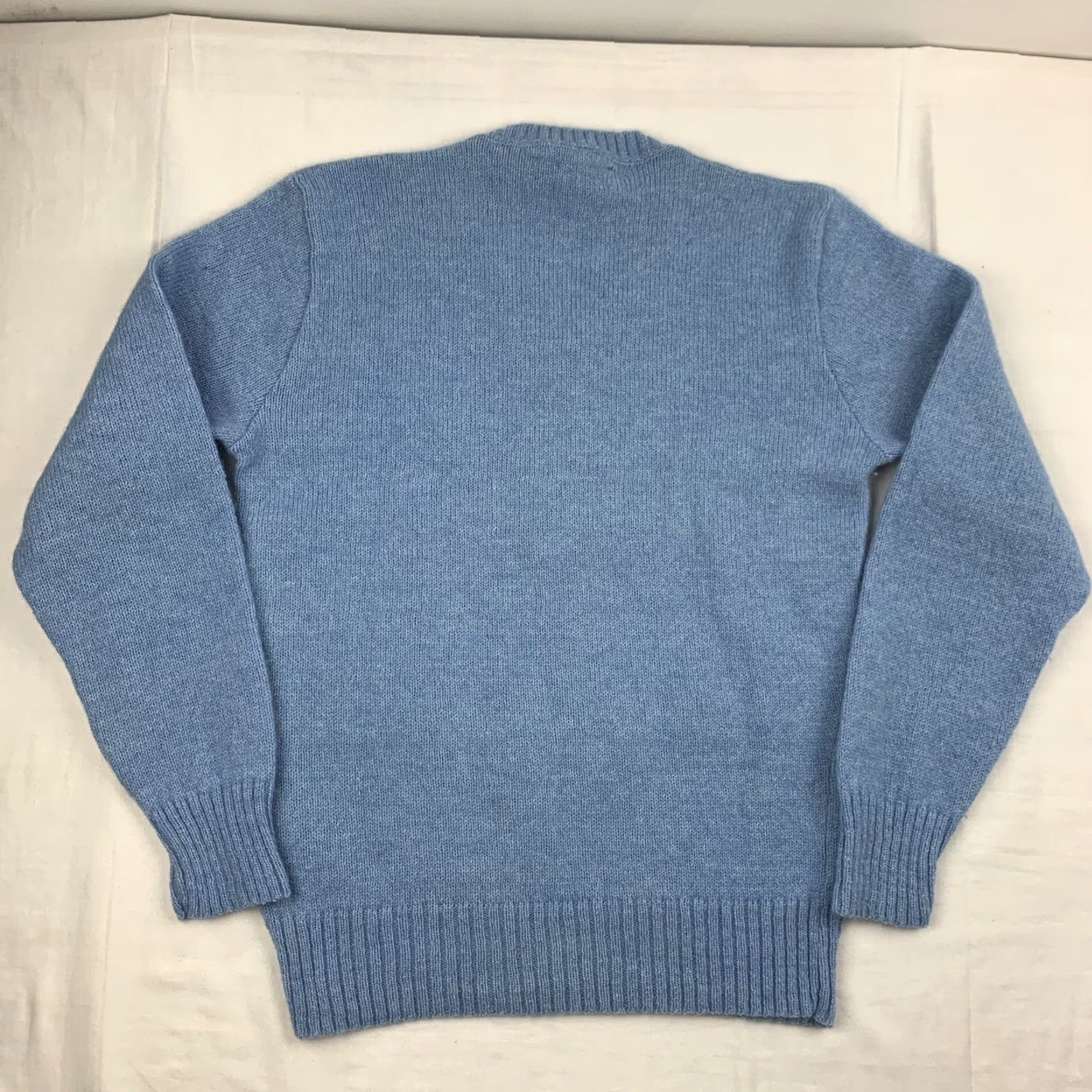 Vintage VINTAGE Puritan Sweater Men Adult Medium Blue Knit Pullover V-Neck Wool Blend 90s Size US M / EU 48-50 / 2 - 8 Thumbnail