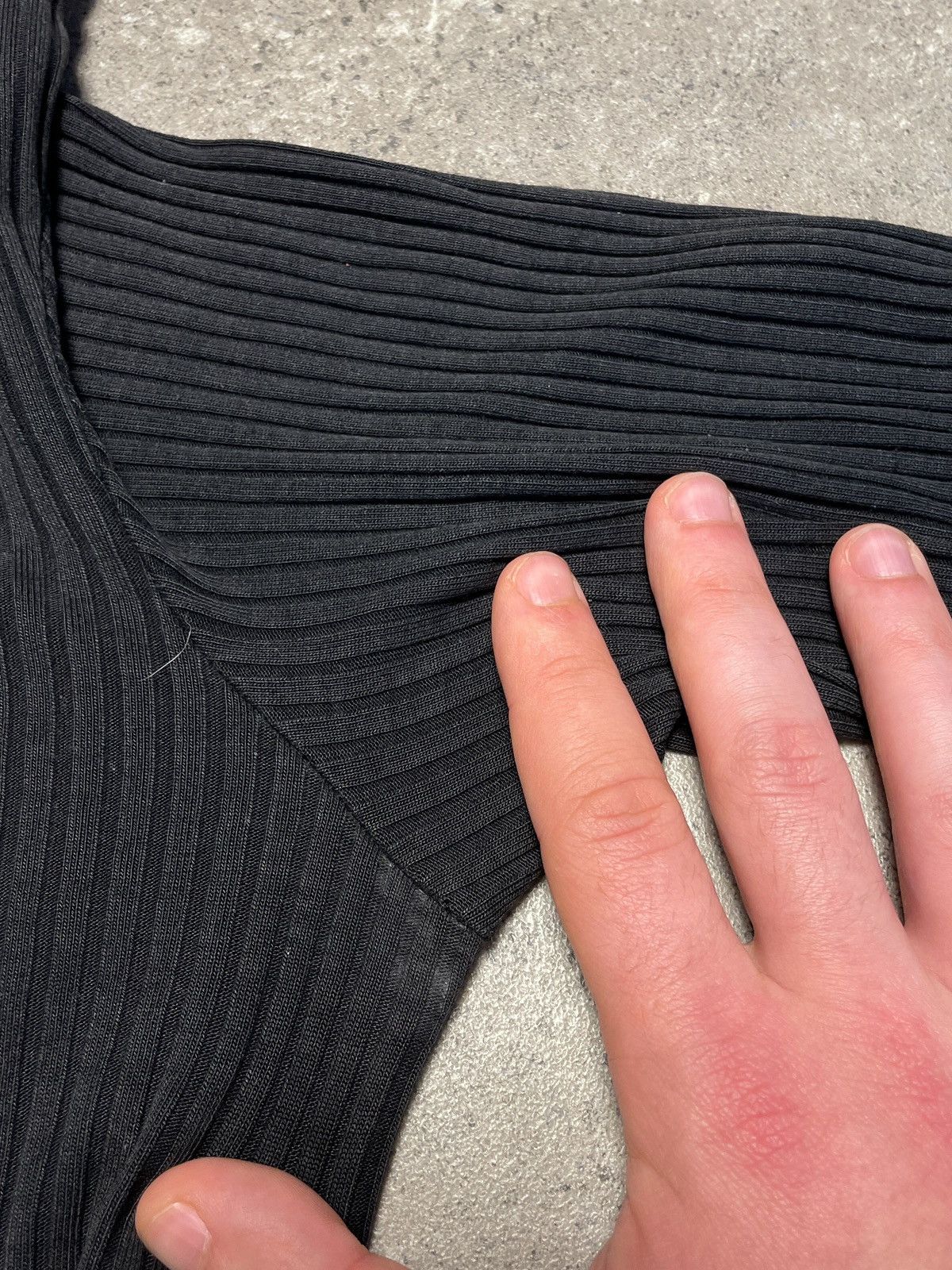 Gianfranco Ferre Vintage Gianfranco ribbed y2k Knit Sweater Size US L / EU 52-54 / 3 - 4 Thumbnail