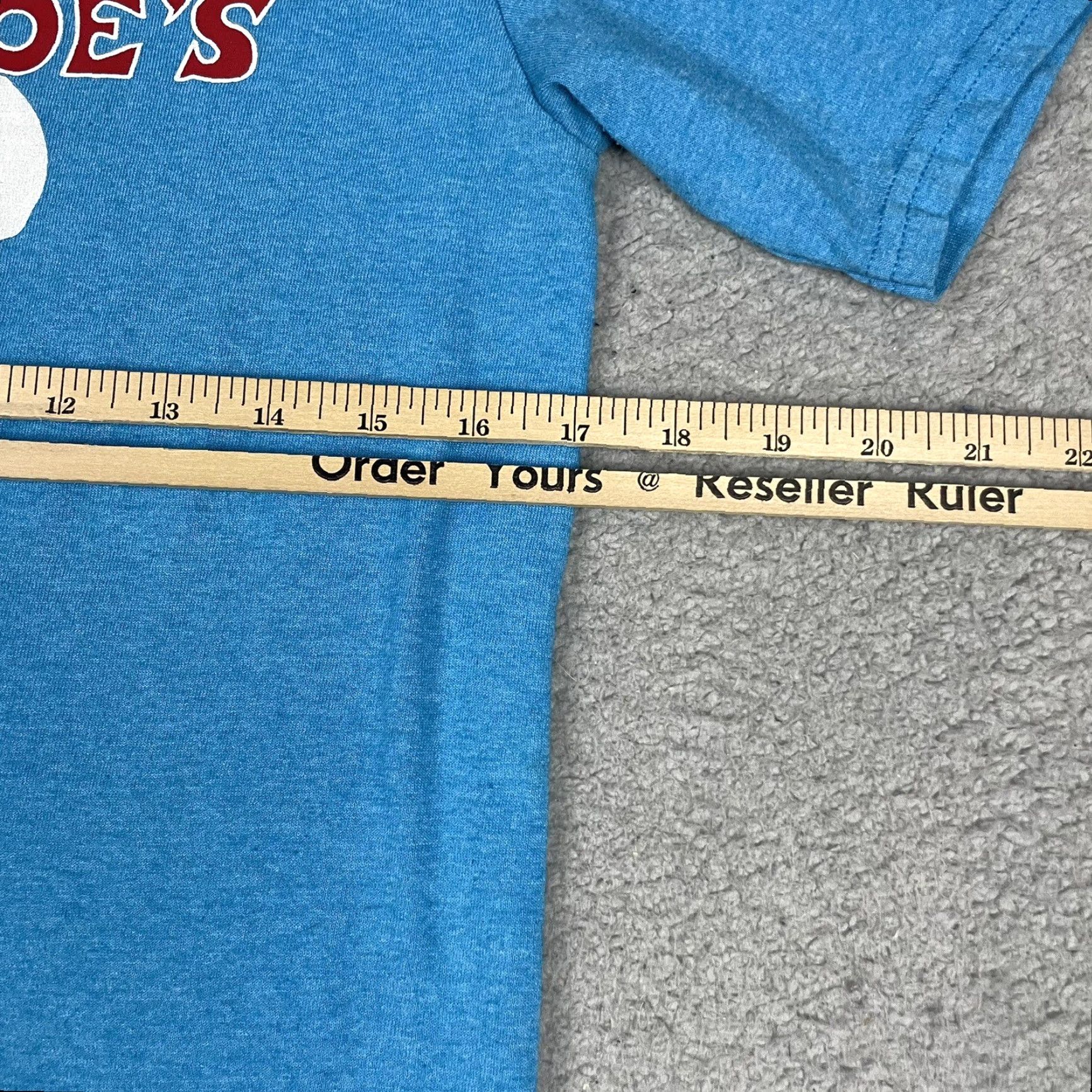 Vintage VINTAGE Trader Joe's Shirt Unisex Adults S Teal Blue Logo Hibiscus Size US S / EU 44-46 / 1 - 7 Thumbnail