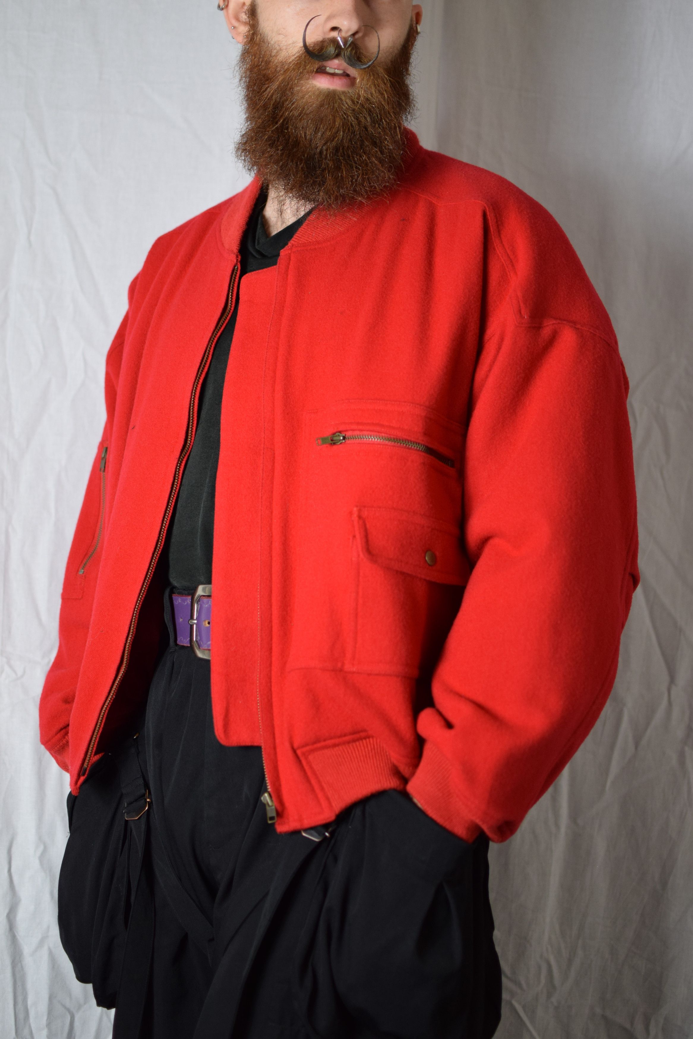 Issey Miyake Issey Miyake Sport Archive 80's Care Label Jacket - RG33248 Size US L / EU 52-54 / 3 - 4 Thumbnail