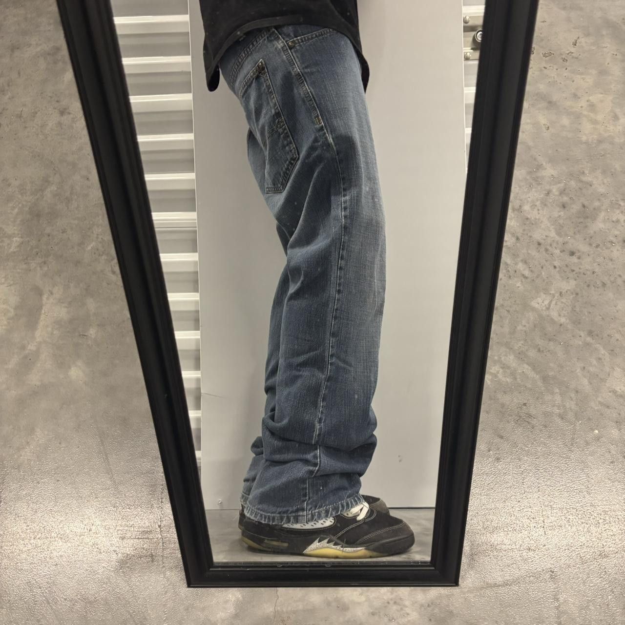 Calvin Klein × Vintage Crazy Vintage Y2K/2000s Grunge Calvin Klein Dark Wash Denim Jeans! Size US 32 / EU 48 - 2 Thumbnail