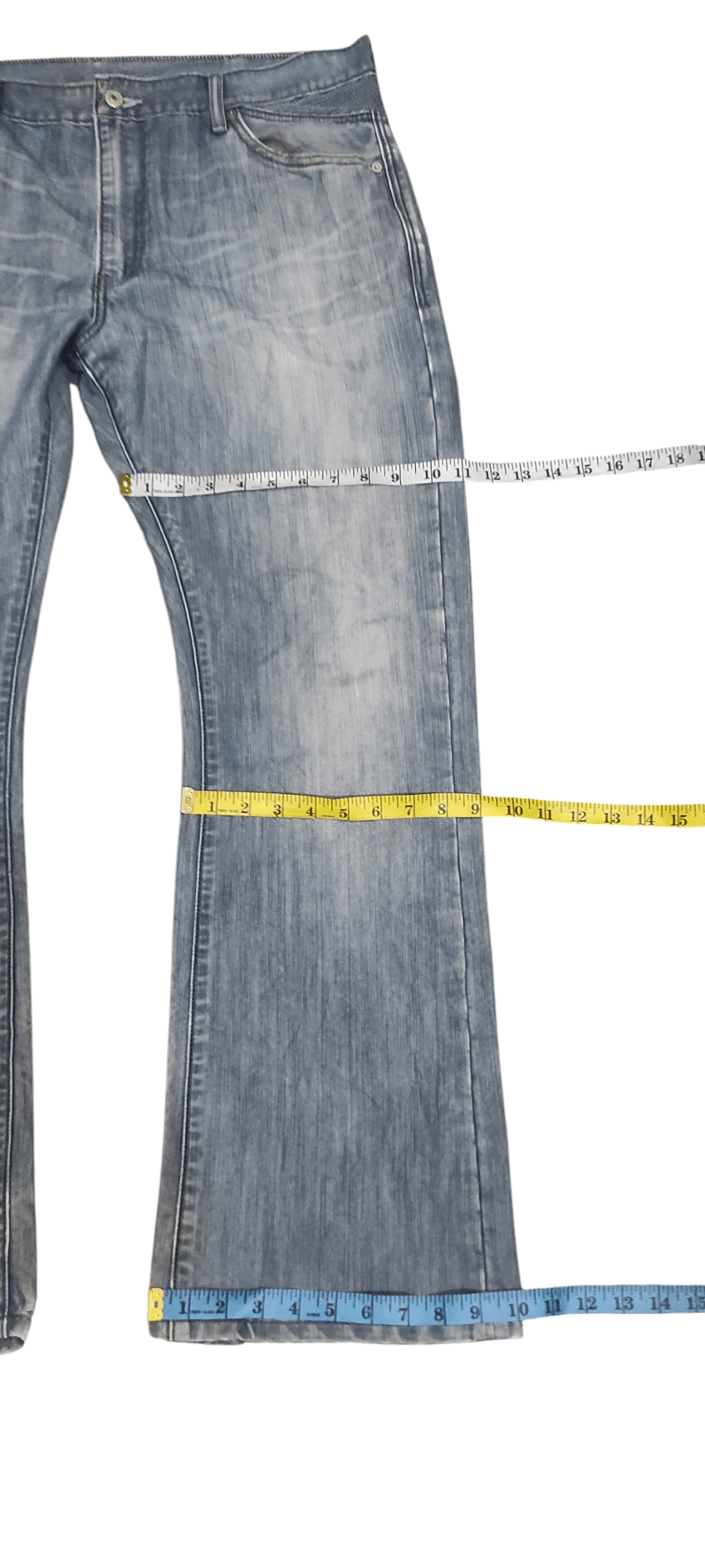 Levi's Vintage Levis 527 Distressed Boot Cut Jeans Size US 38 / EU 54 - 13 Thumbnail