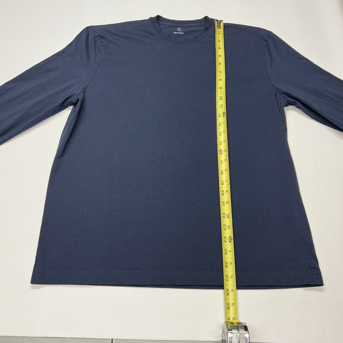 Apple Apple Employee Tee Shirt Blue Long Sleeve Uniform Logo Navy Size US L / EU 52-54 / 3 - 12 Thumbnail