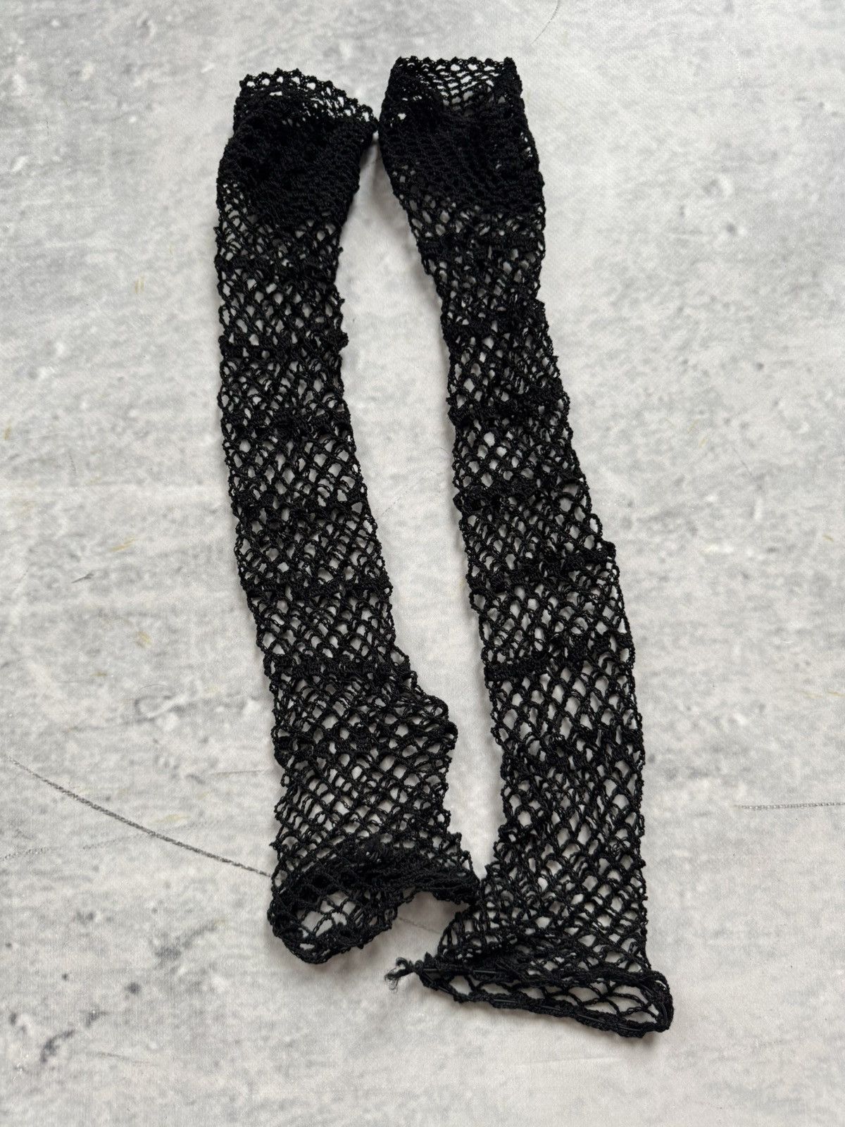 Vintage 💕Awesome sexy wmns long mesh gloves Avant Garde Size ONE SIZE - 7 Thumbnail