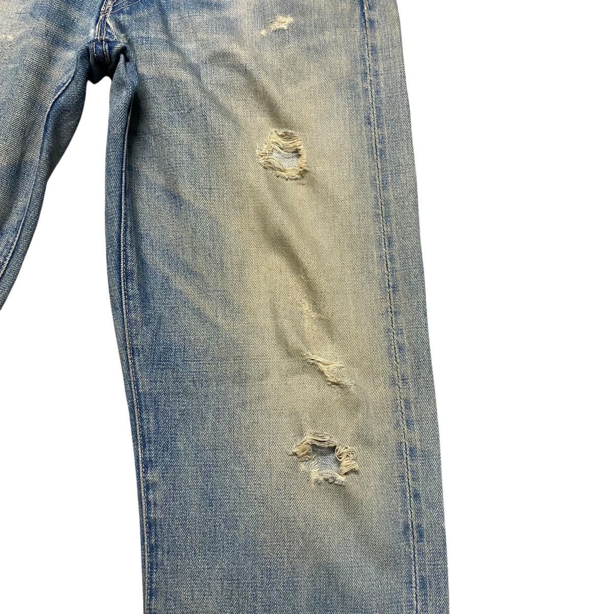 Levi's Vintage Levis 501 Big E Hidden Rivet Denim Selvedge Jeans Size US 30 / EU 46 - 7 Thumbnail