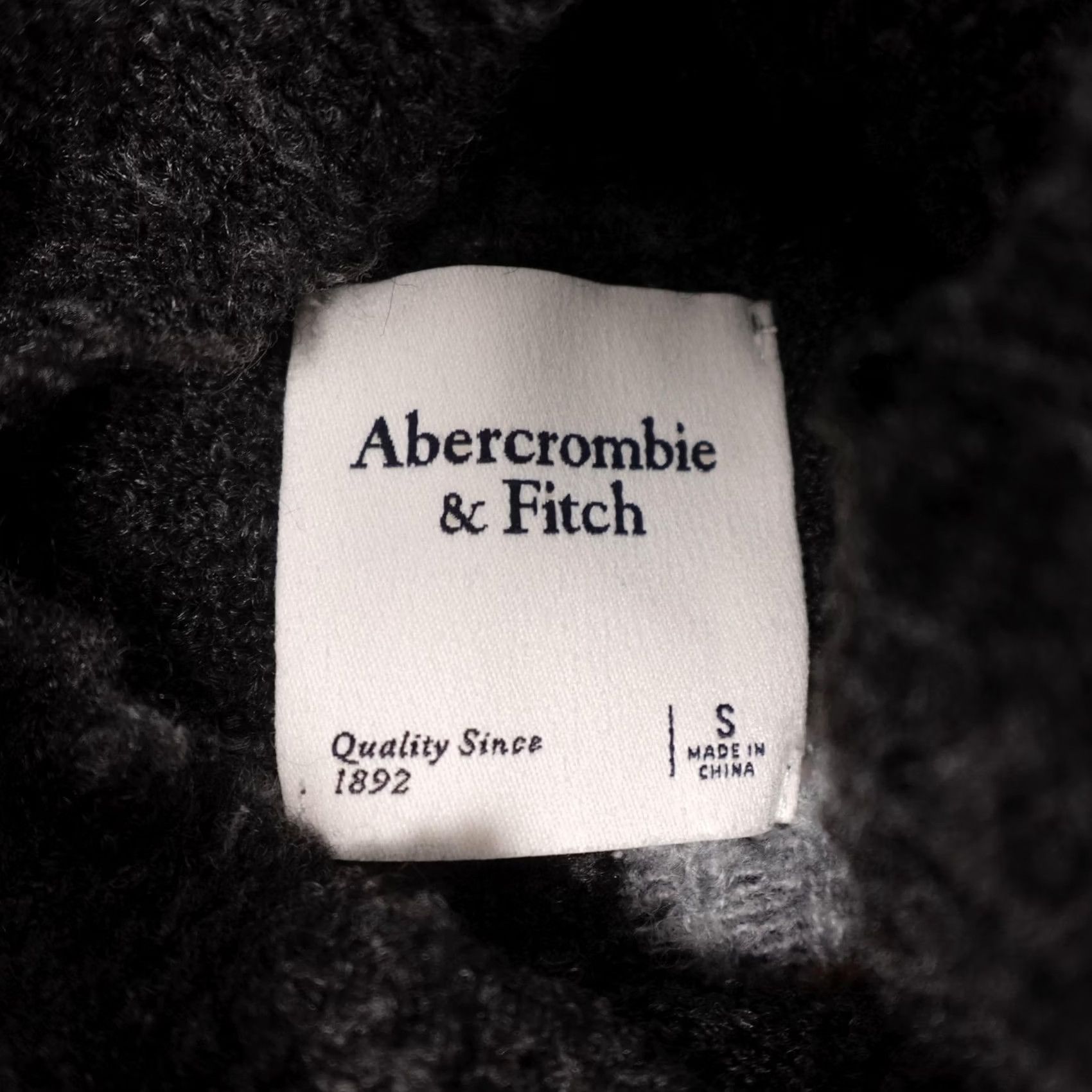 Abercrombie & Fitch Abercrombie & Fitch Sweater Womens Small Cream Fair Isle Mock Neck Long Sleeve Size S / US 4 / IT 40 - 2 Thumbnail
