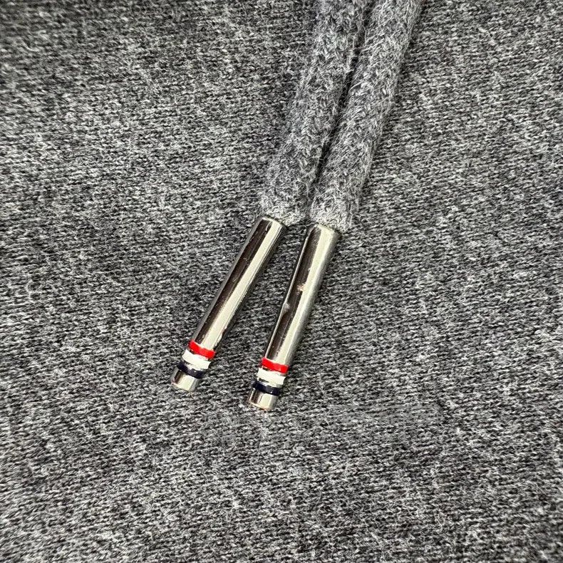 Thom Browne Thom Browne size 1 Grey Knit Track Pants Size US 30 / EU 46 - 4 Thumbnail