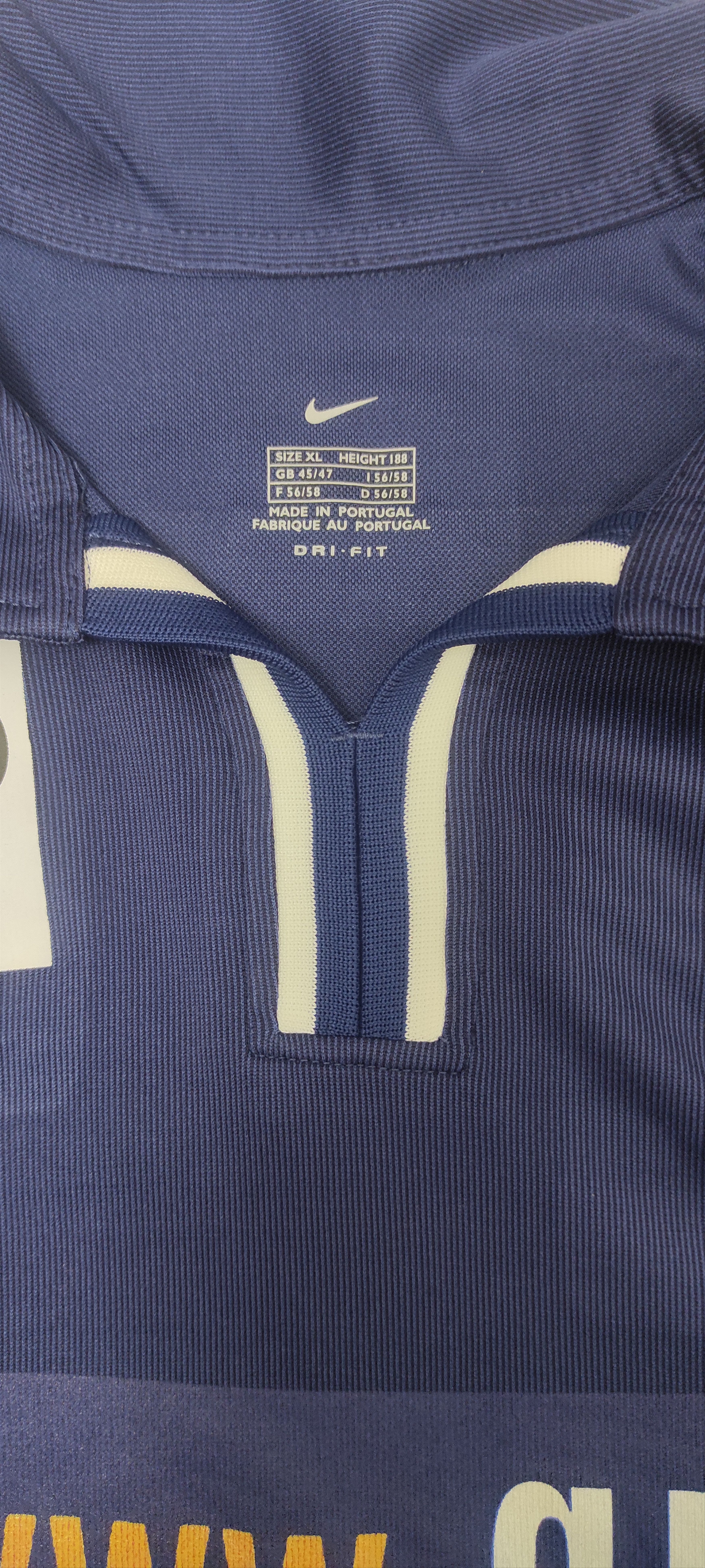Nike Lausanne-Sport #15 Lutsenko Away shirt 2001-2002 Switzerland Size US XL / EU 56 / 4 - 2 Thumbnail