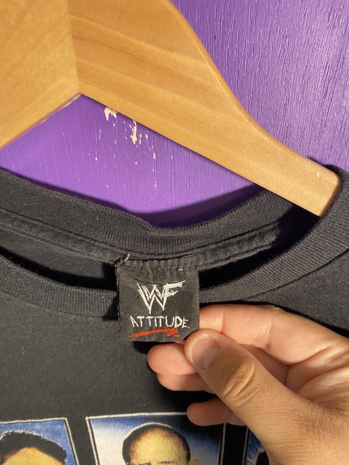 Vintage Vintage 2000 WWF superstars of the new millennium t-shirt Size US L / EU 52-54 / 3 - 4 Thumbnail