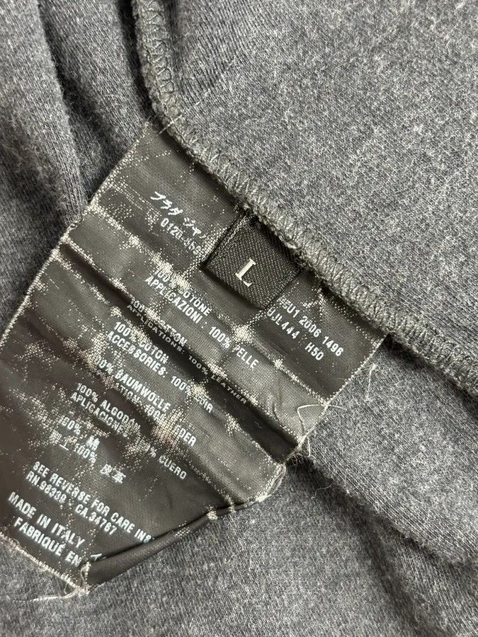 Prada SS2006 Prada Grey Padded Zip-up Hoodie Size US S / EU 44-46 / 1 - 11 Thumbnail