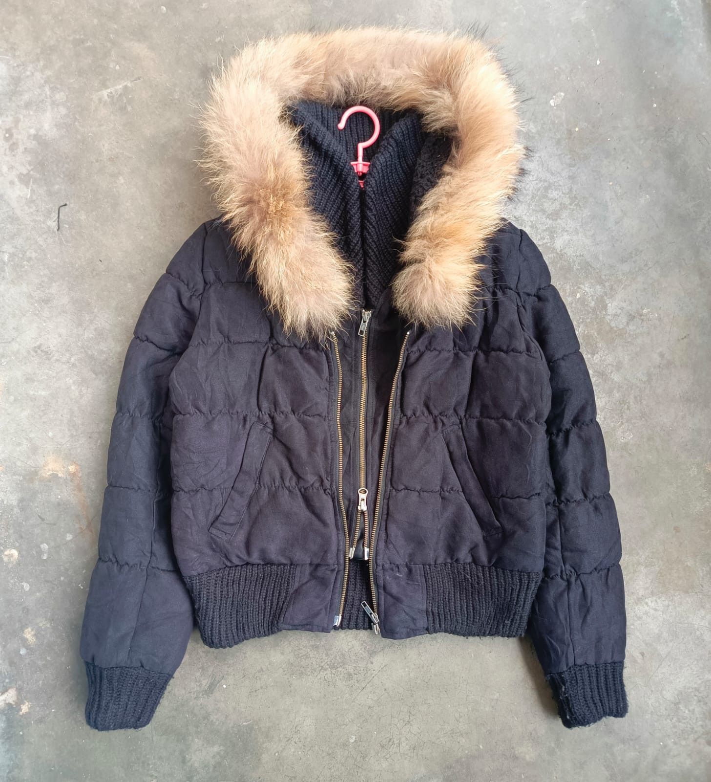 14th Addiction Fur Bono Suede leather Jacket Copper ifsixwasnine LGB Style Size S / US 4 / IT 40 - 1 Thumbnail