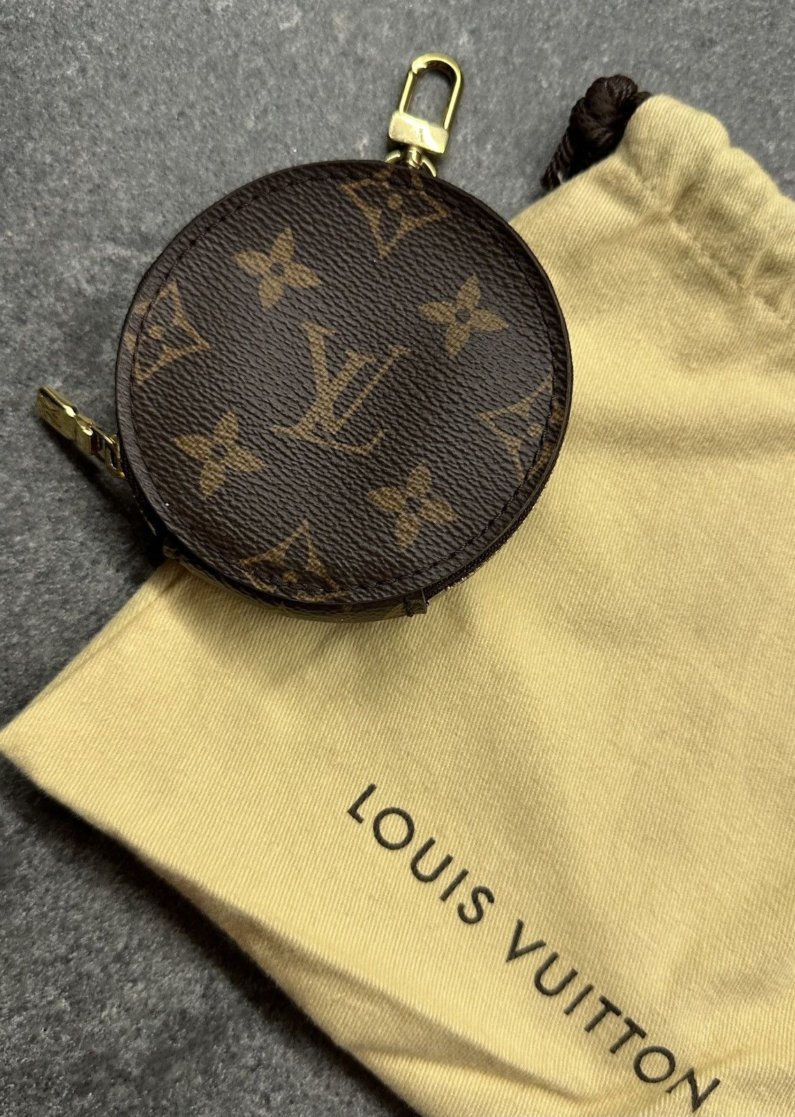 Louis Vuitton Louis Vuitton Multi Pochette Monogram Rare Round Coin Purse Size ONE SIZE - 17 Thumbnail