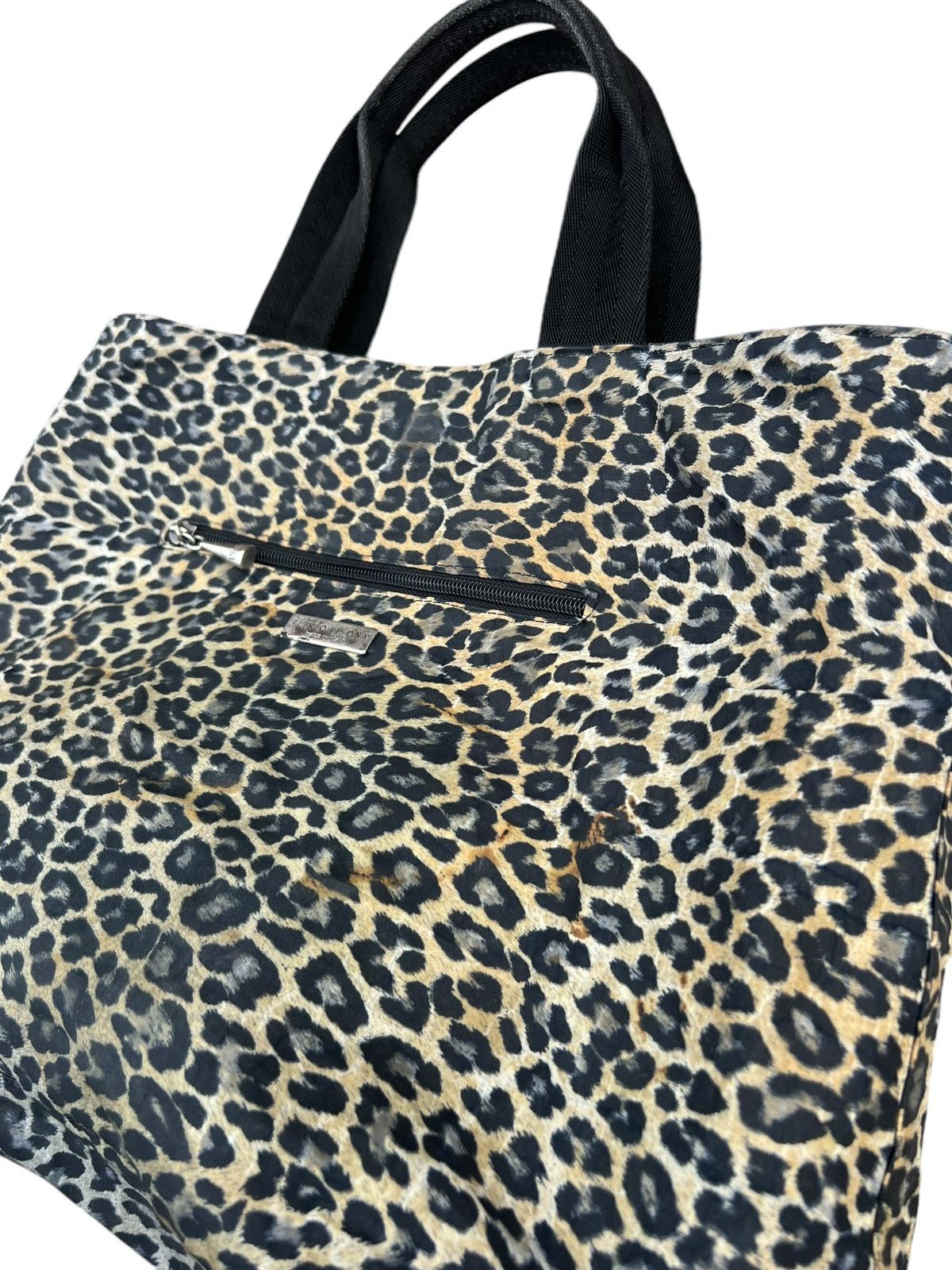 Leather Vintage PLINIO Visona Scratches Patina Croc Leather Tote Bag Size ONE SIZE - 20 Thumbnail