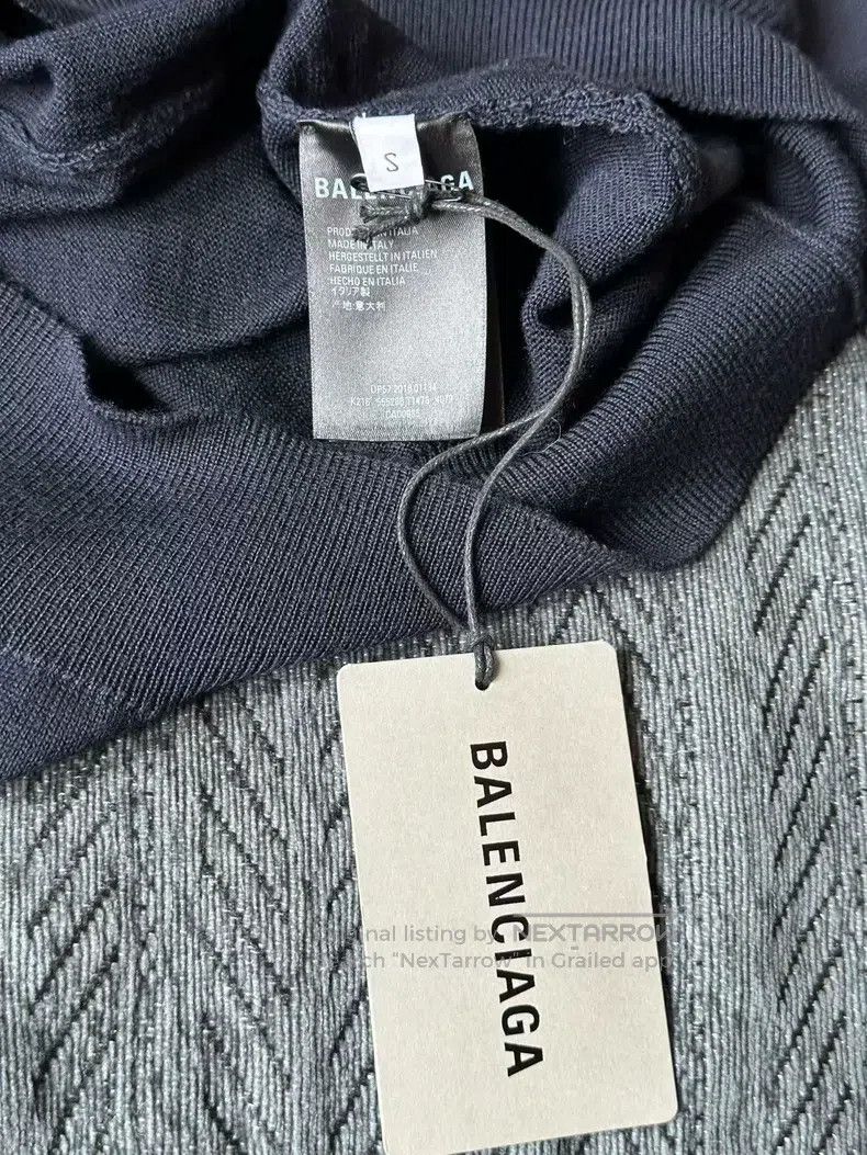 Balenciaga Balenciaga Wheat Sweater Size US S / EU 44-46 / 1 - 4 Thumbnail
