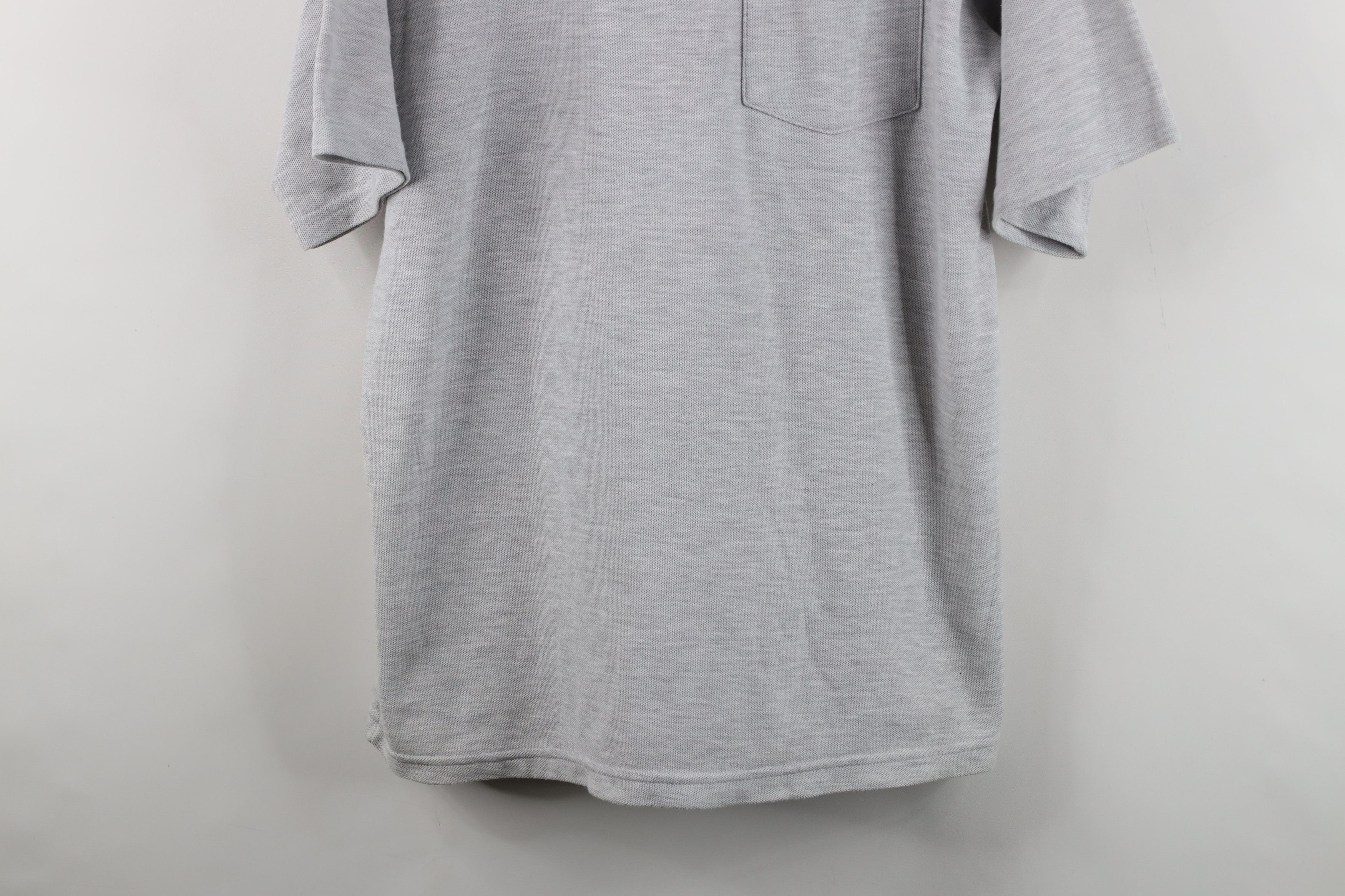 Carhartt Vintage 90s Carhartt Out Short Sleeve Pocket Polo Shirt Gray Size US M / EU 48-50 / 2 - 3 Thumbnail