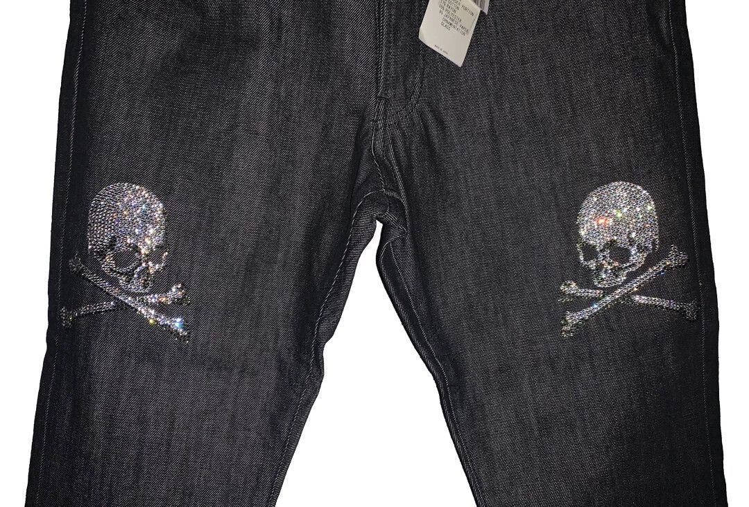 Mastermind Japan mmj 14ss Isetan limited crystal gold black one wash L N/T Size US 34 / EU 50 - 4 Thumbnail