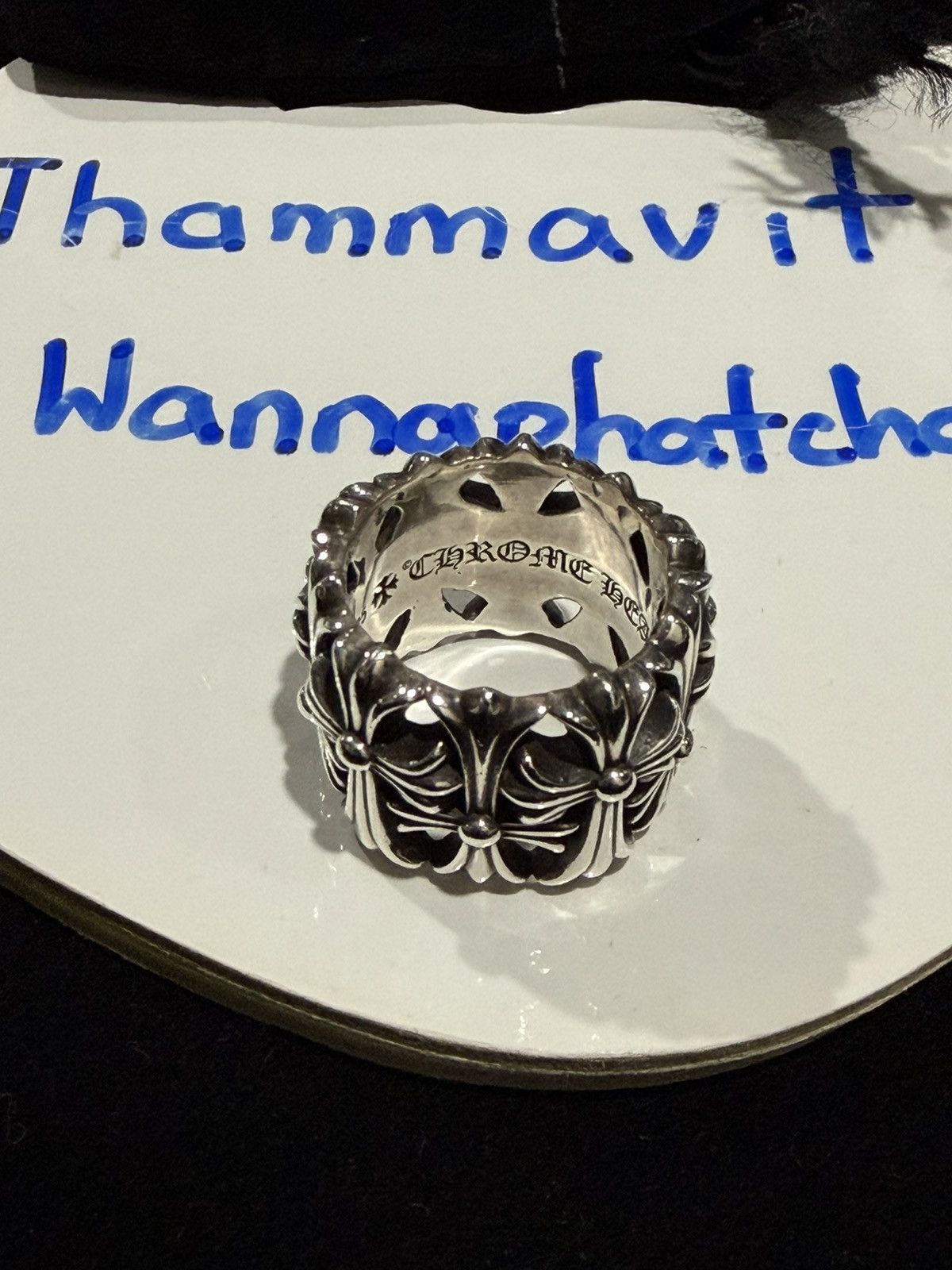 Chrome Hearts Chrome hearts Cemetery ring 8.5us Size ONE SIZE - 2 Thumbnail