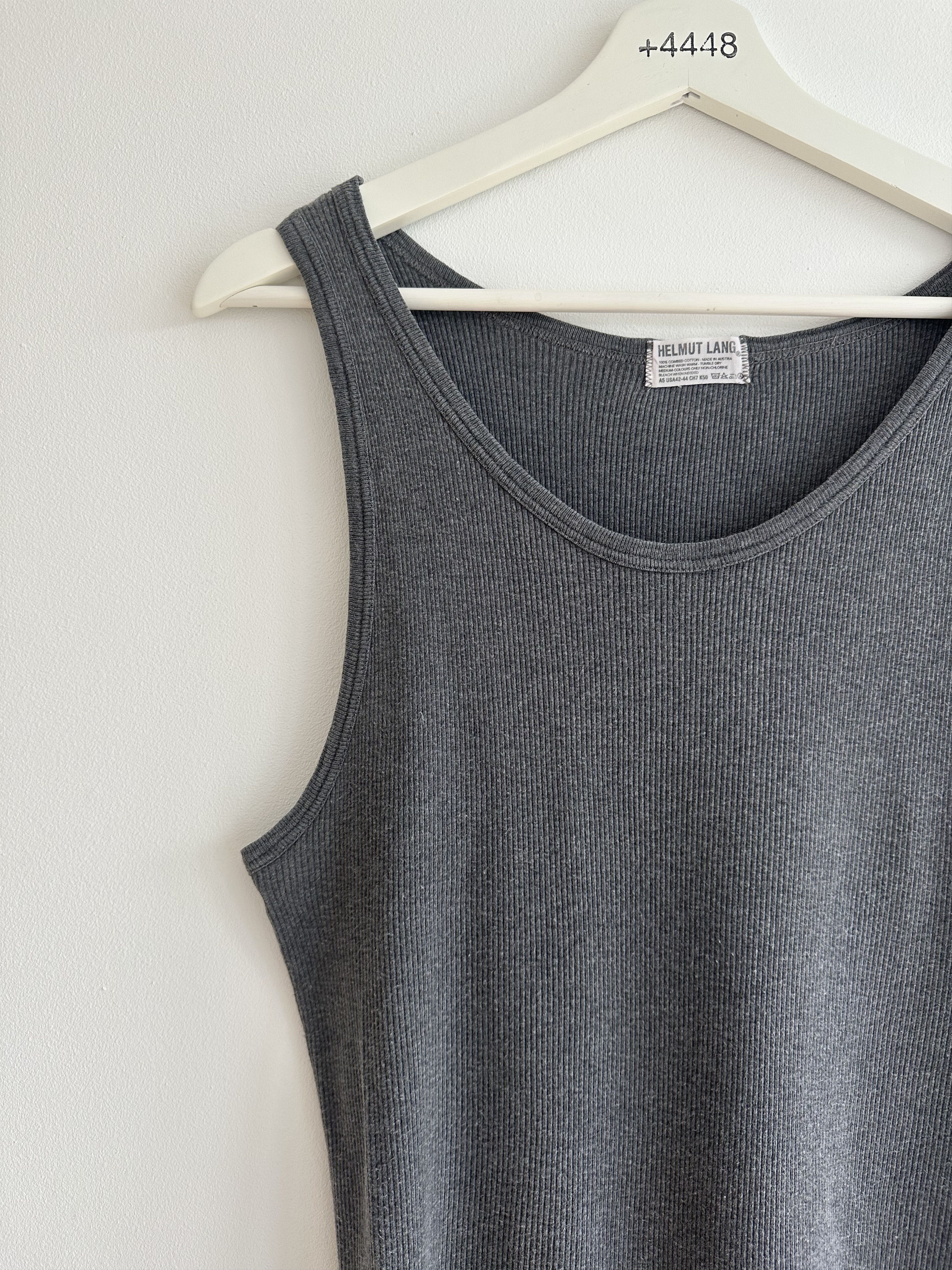 Helmut Lang Helmut Lang underwear tank top Size US S / EU 44-46 / 1 - 2 Thumbnail