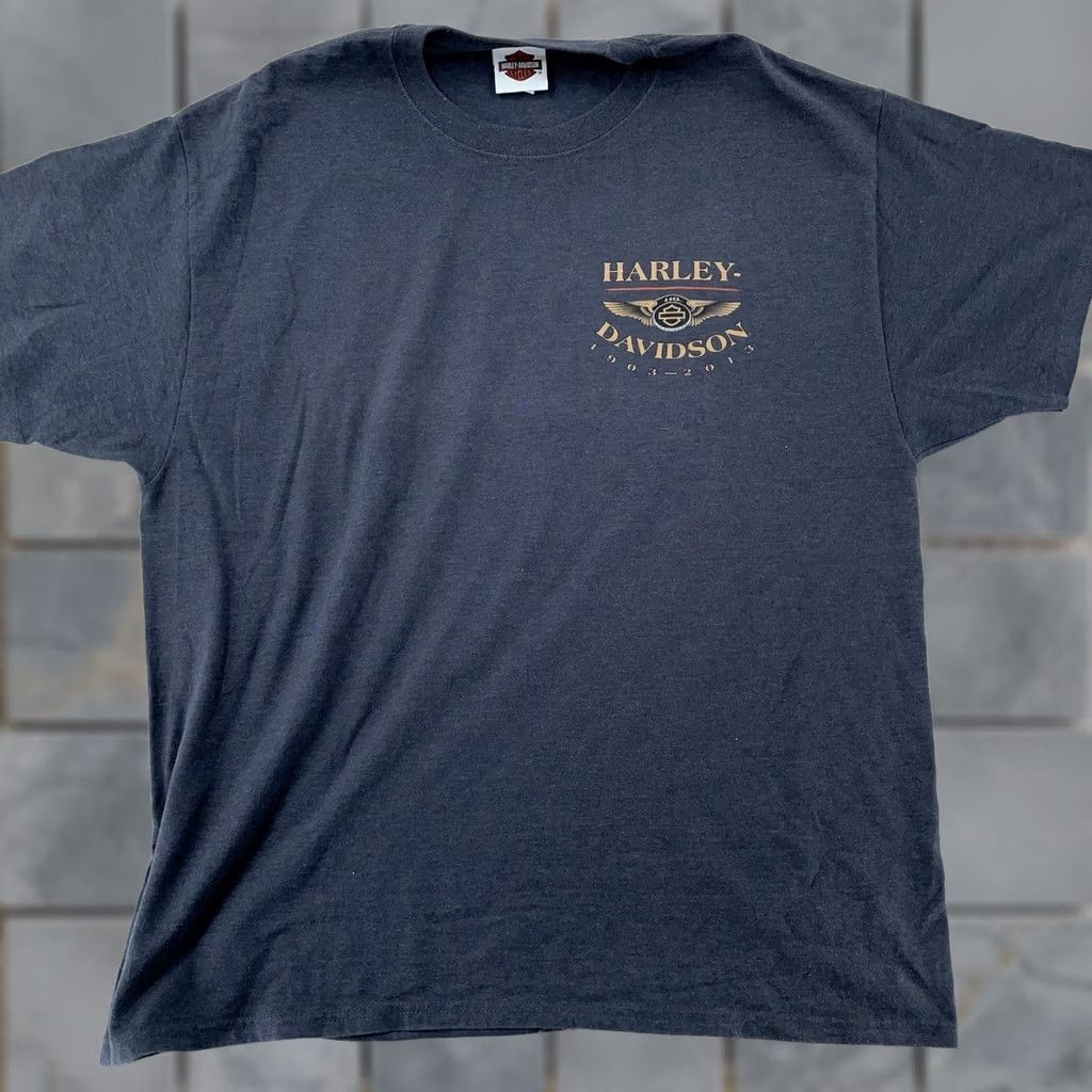 Harley Davidson Harley-Davidson Shirt L/XL 110th Anniversary Dealer Atlantic City New Jersey Tee Size US L / EU 52-54 / 3 - 1 Thumbnail
