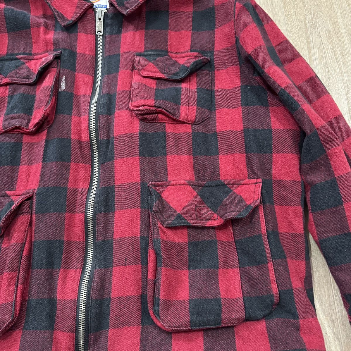 Dickies Dickies Men’s Wool Checked Workwear Jacket 4XL Size US XXL / EU 58 / 5 - 2 Thumbnail