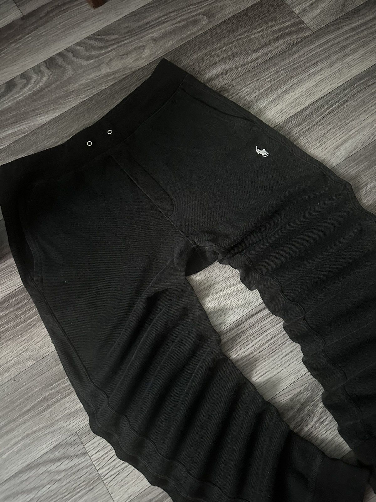 Polo Ralph Lauren Polo Ralph Lauren Black Jogger Sweetpants White pony size M Size US 32 / EU 48 - 4 Thumbnail