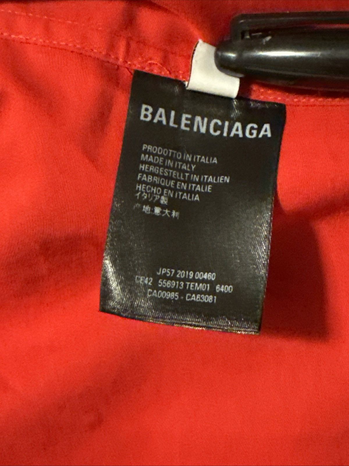 Balenciaga Balenciaga Back Logo Button Up Size US XL / EU 56 / 4 - 5 Thumbnail