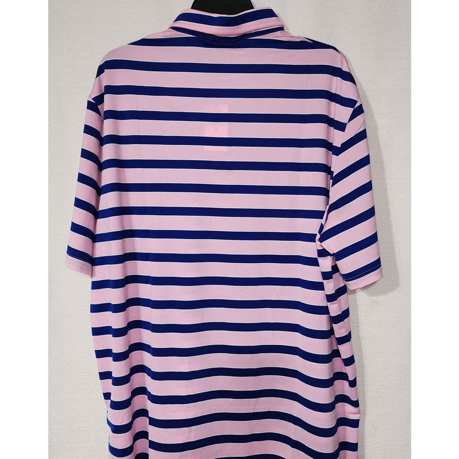 RLX Ralph Lauren RLX Ralph Lauren Polo Men's XL Pink/Blue stripe NWT Size US XL / EU 56 / 4 - 6 Thumbnail