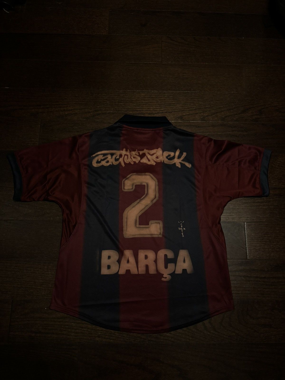 Nike × Travis Scott Travis x Barca Home Jersey Size US S / EU 44-46 / 1 - 2 Thumbnail