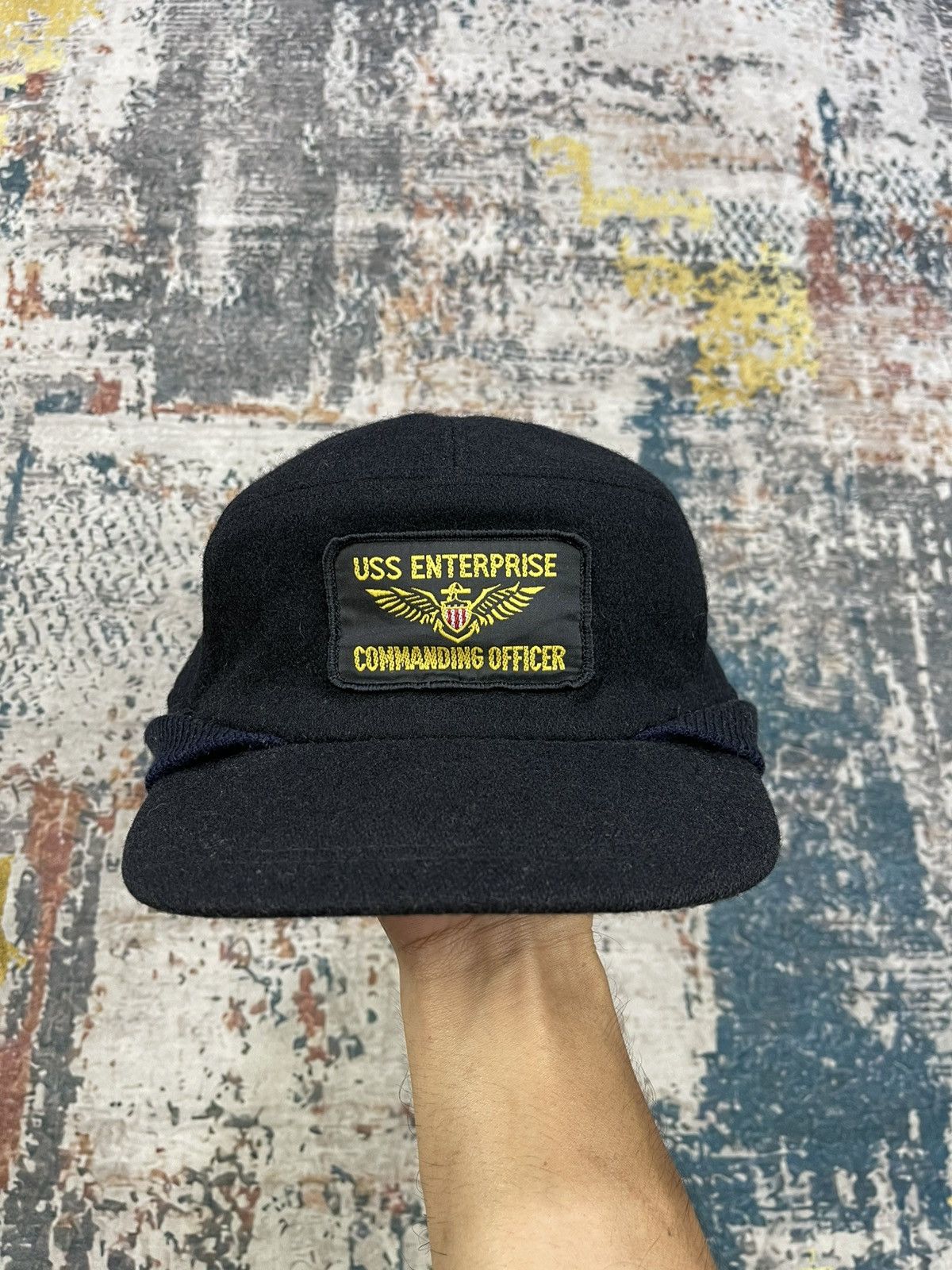 Vintage Vtg USS Enterprise Wool Snow Cap Size ONE SIZE - 2 Thumbnail