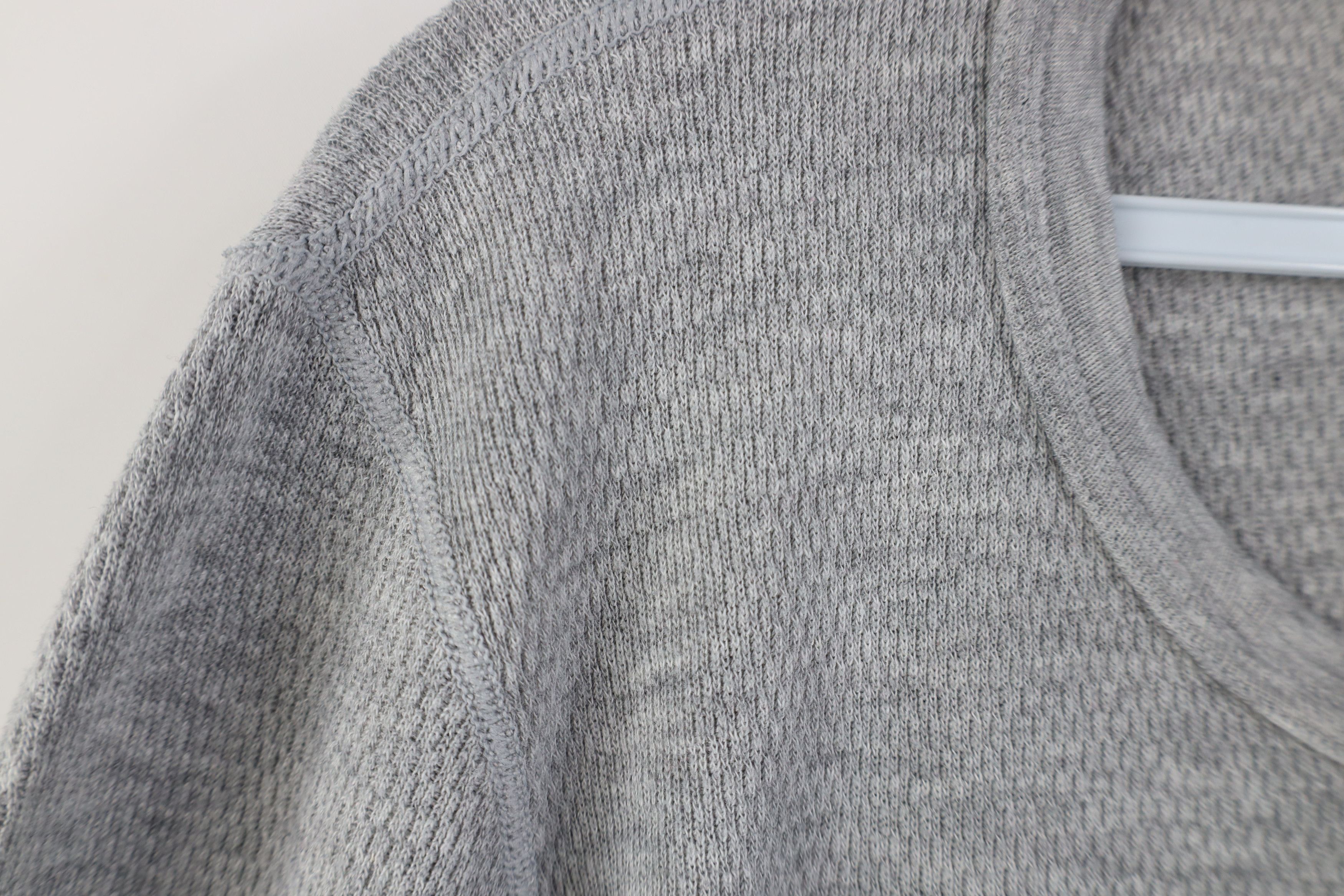 Vintage Vintage 90s Streetwear Waffle Knit Long Sleeve T-Shirt Size US M / EU 48-50 / 2 - 6 Thumbnail