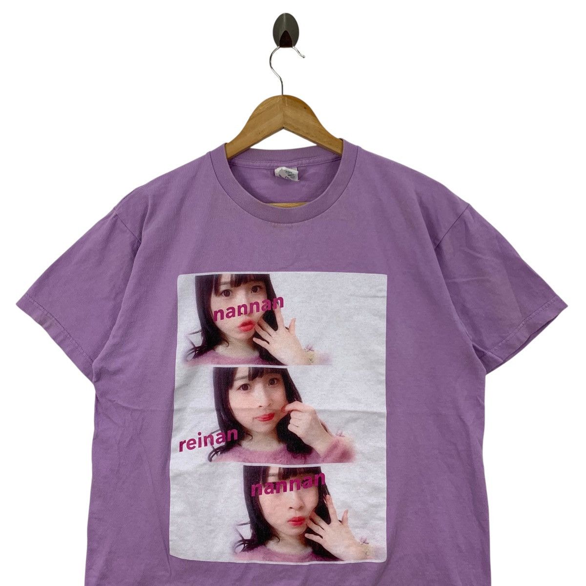Japanese Brand YUKINO REINA Nannanreinan Japan Idol With Signature Tshirt Size US L / EU 52-54 / 3 - 2 Thumbnail