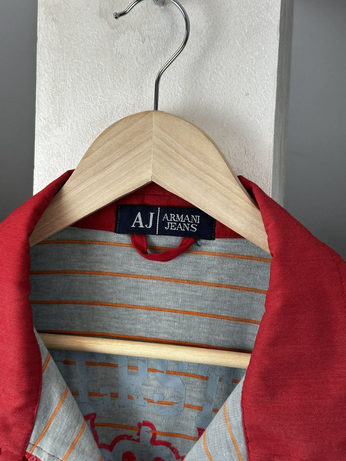 Giorgio Armani Vintage AJ Armani Jeans Jacket Inside Logo Size US L / EU 52-54 / 3 - 5 Thumbnail