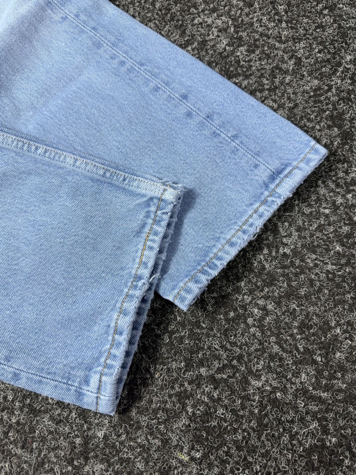 Levi's Vintage Clothing 90s Levi’s 501 USA Distressed Light Wash Straight Leg Jeans Size US 30 / EU 46 - 2 Thumbnail