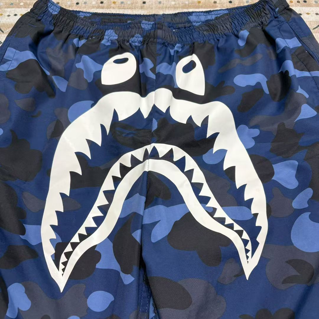 Bape BAPE SHARK CAMO SHORTS Size US 32 / EU 48 - 3 Thumbnail