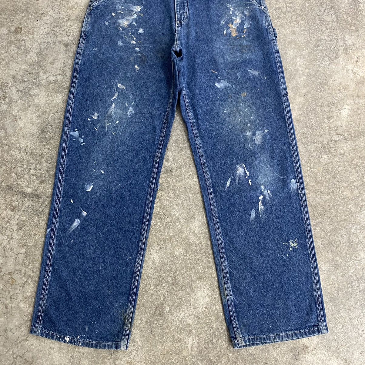 Carhartt Vintage Carhartt Splatter Painter Workwear Denim Jeans Size US 36 / EU 52 - 3 Thumbnail