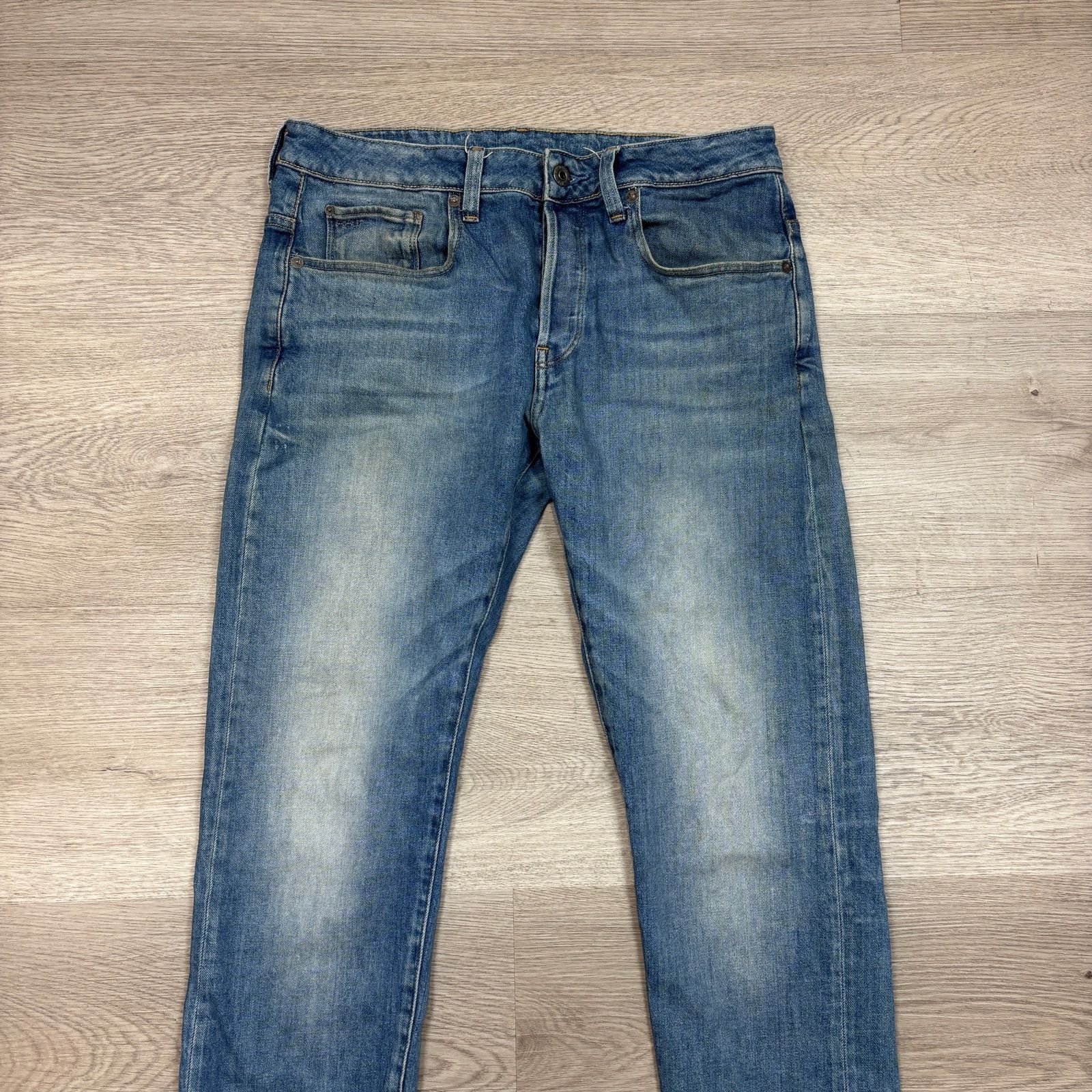 G-Star G Star Raw 3301 Slim Jeans Men's 31x31 Minimalist Casual Size US 31 - 2 Thumbnail
