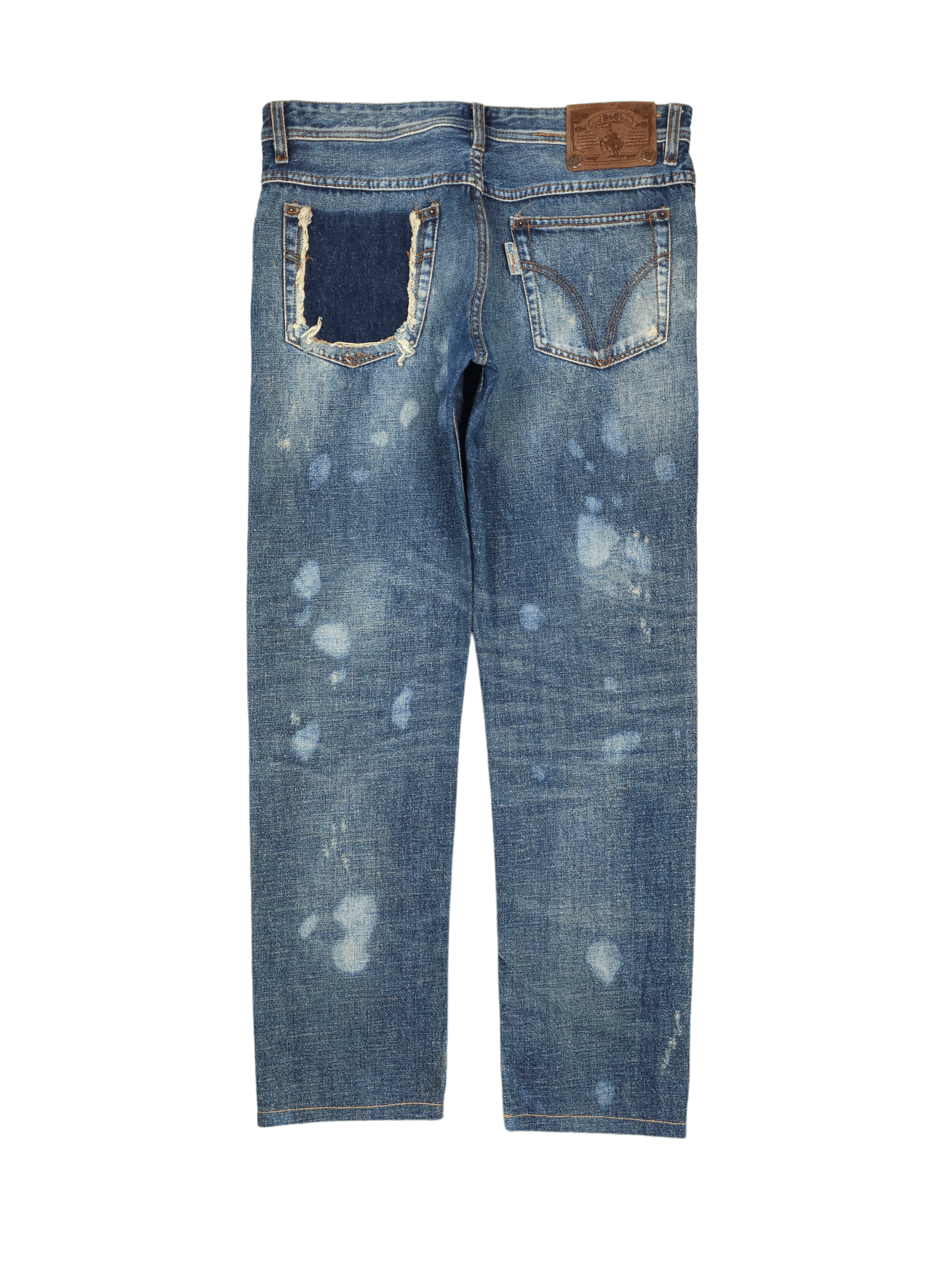 Dolce & Gabbana × Japanese Brand 💎 Size 29/30 Dolce Gabbana 90's Vintage Denim Jeans Y2K Size US 29 - 2 Thumbnail