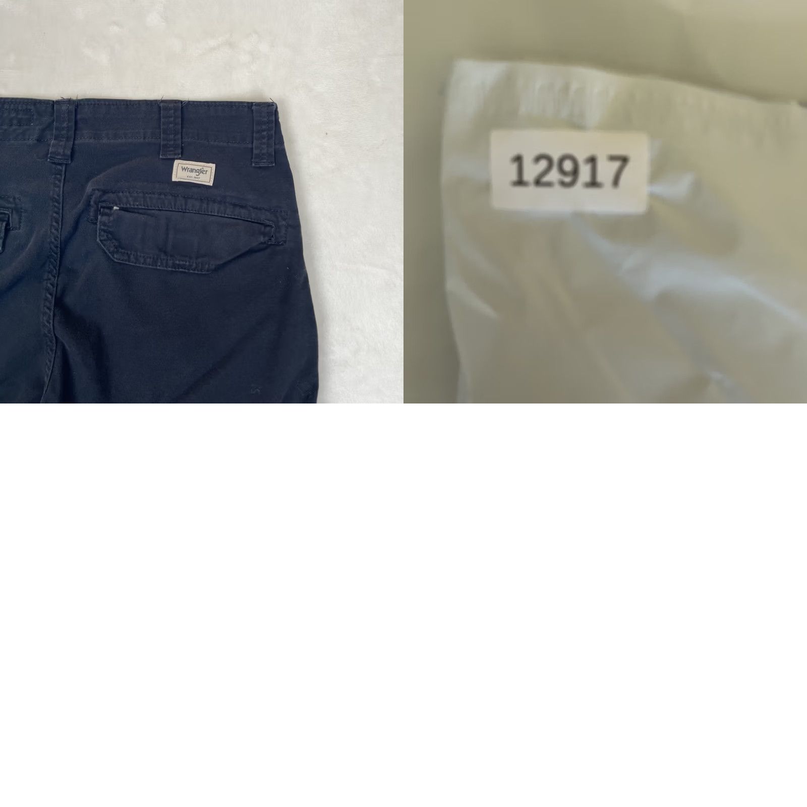 Wrangler Wrangler Black Regular Tapered Cargo Pants Mens 34x30 Stretch Utility Casual Pants Mens Regular Black Cargo Tapered Stretch Size US 34 / EU 50 - 8 Thumbnail