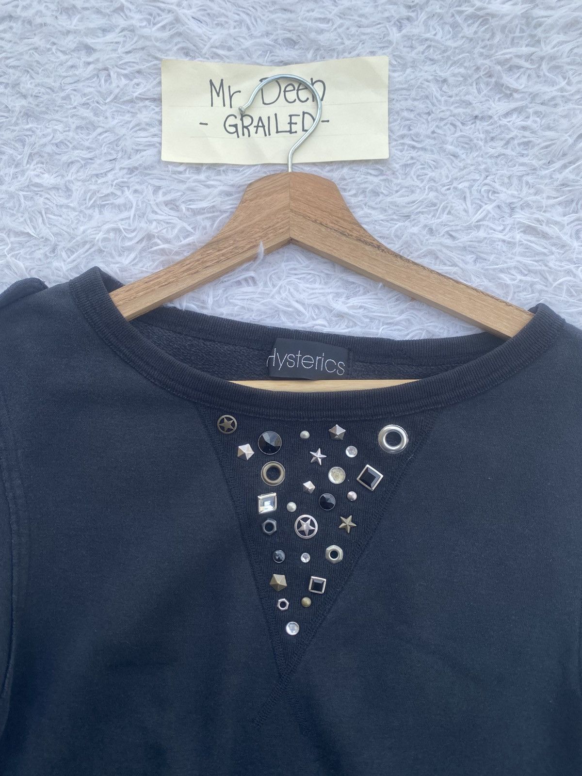 Hysteric Glamour Rare Hysteric Glamour Japanese Brand Studded Sweater Size S / US 4 / IT 40 - 6 Thumbnail
