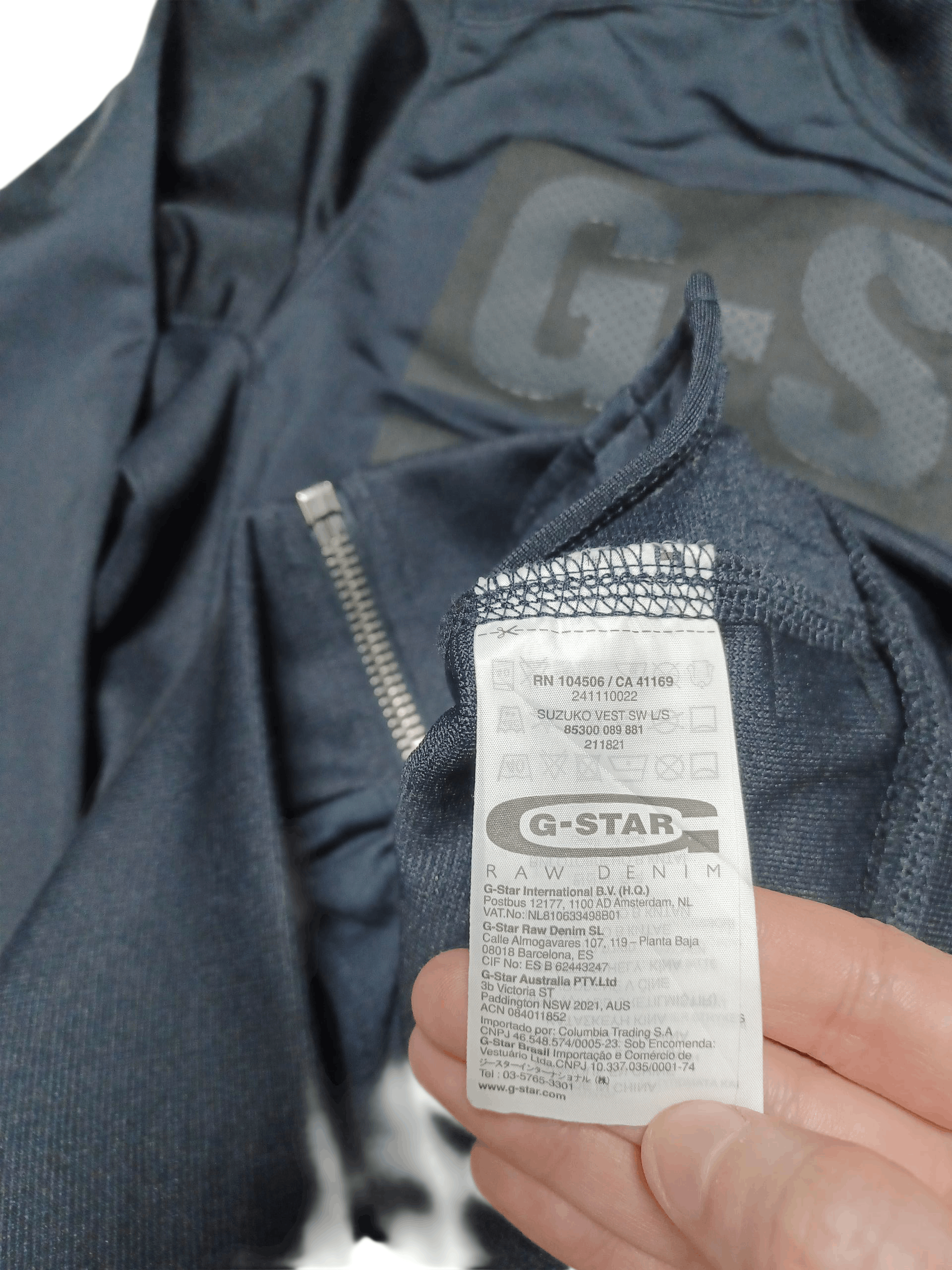 G-Star G STAR RAW AVANT GARDE JAPANESE TRACK JACKET Size US L / EU 52-54 / 3 - 7 Thumbnail