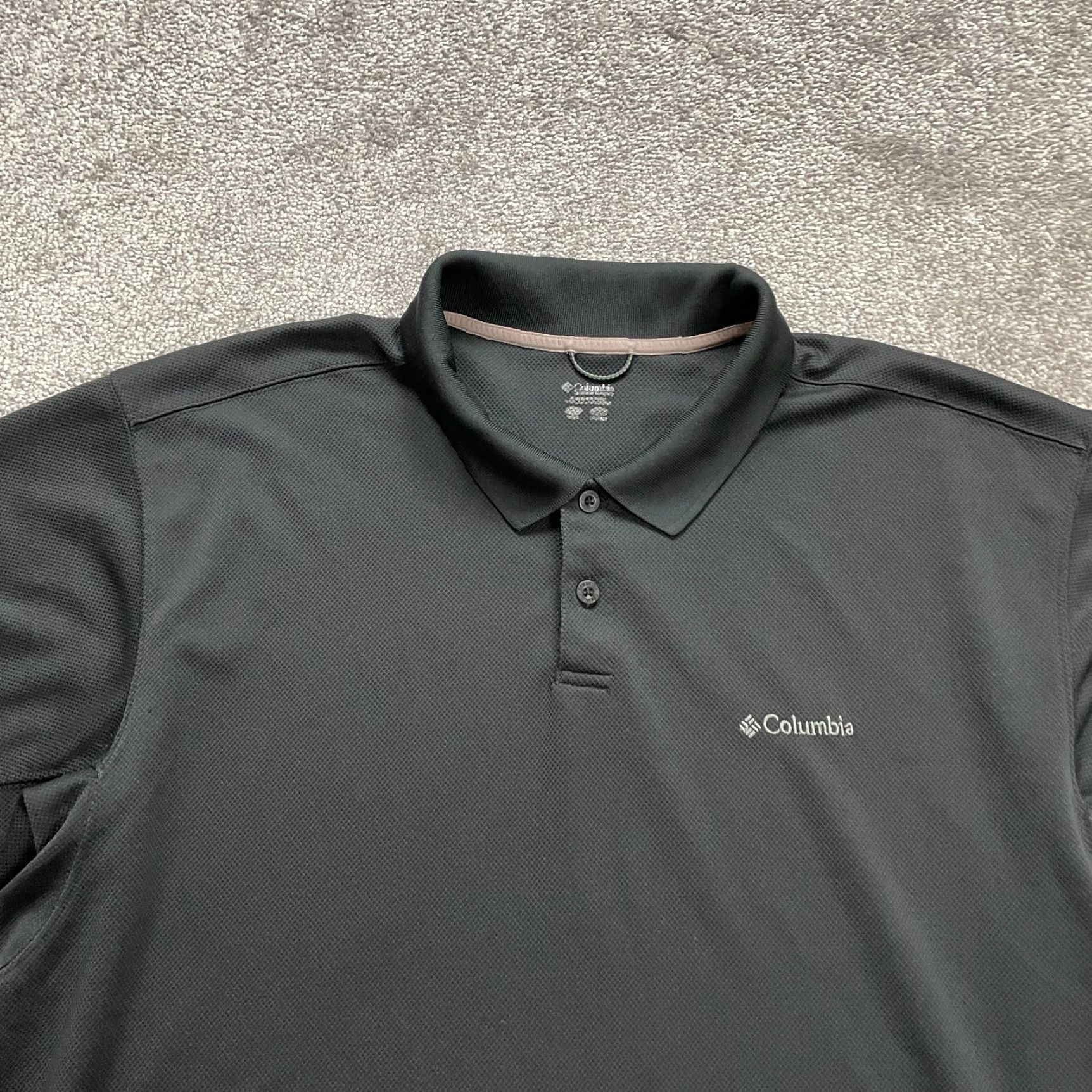 Vintage Columbia Utilizer Polo Shirt Mens XXL Black Short Sleeve Outdoor Fishing Casual Size US XXL / EU 58 / 5 - 3 Thumbnail