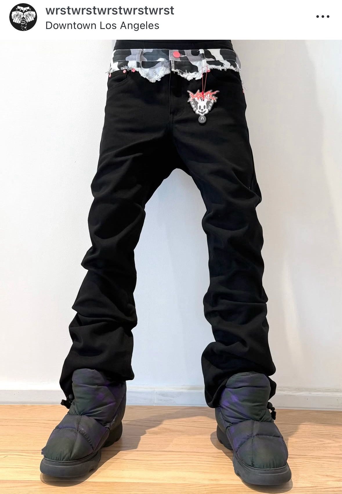 Other Wrstwrstwrst Camo Denim Size US 32 / EU 48 - 18 Thumbnail