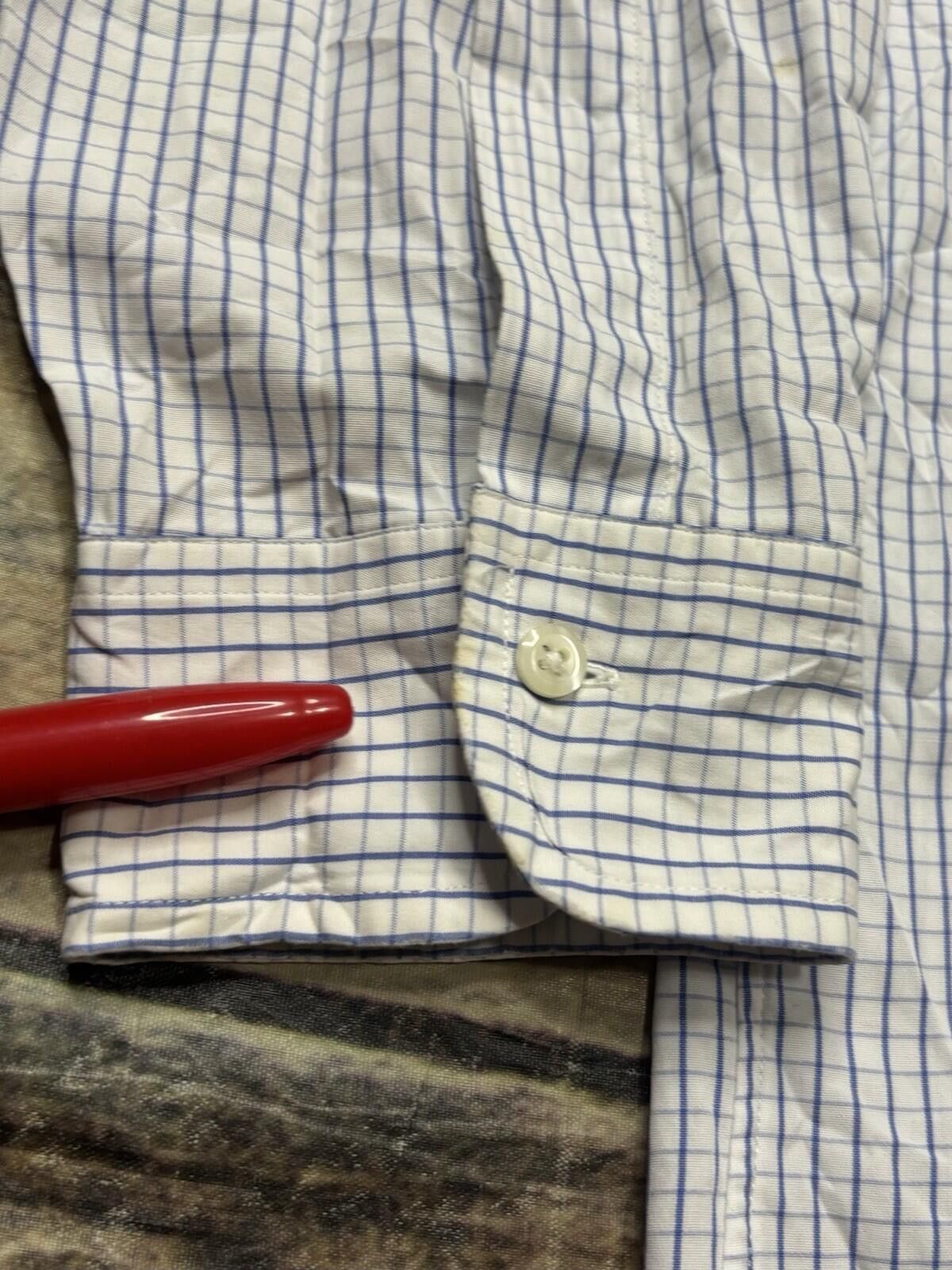Brooks Brothers Brooks Brothers Shirt Mens 15.5 32 Large Check Cotton Size 42R - 7 Thumbnail